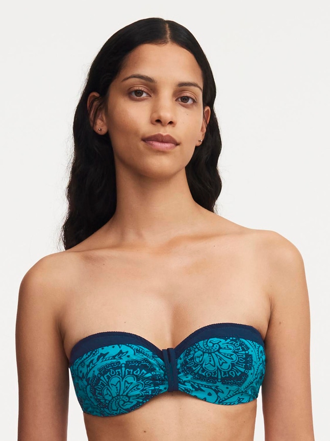 Soutien-gorge bandeau bretelles amovibles Flowers Chantelle