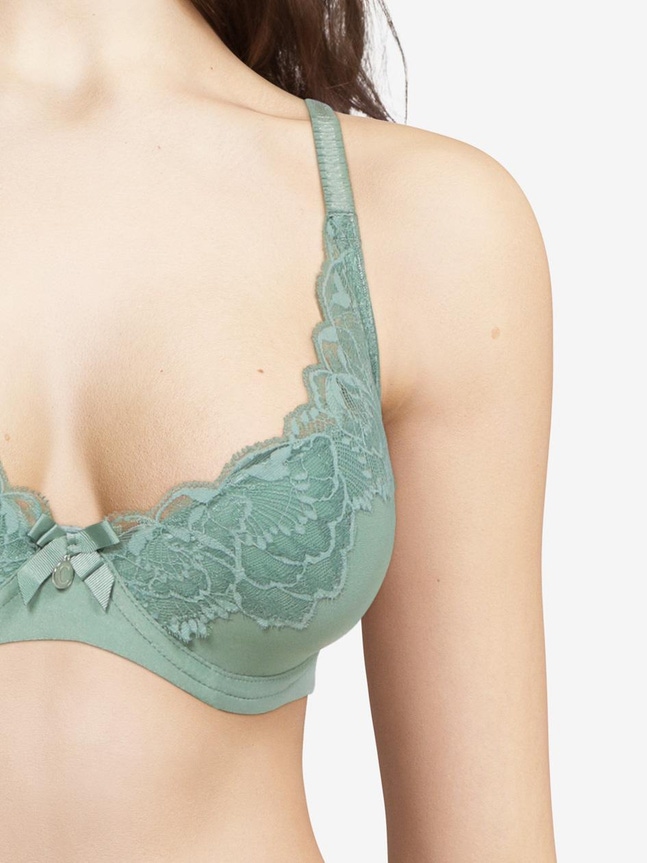 Soutien-gorge à coques plongeant Orangerie Chantelle