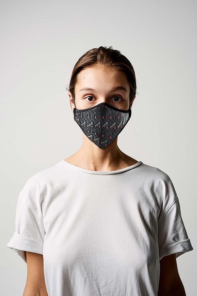 Masques en tissu lavables et réutilisables (lot de 2) Facemask Air Chantelle