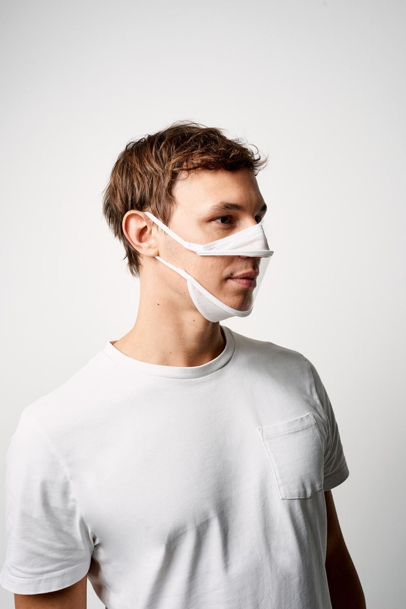 Chantelle | Facemask Clear - Masque transparent lavable et réutilisable