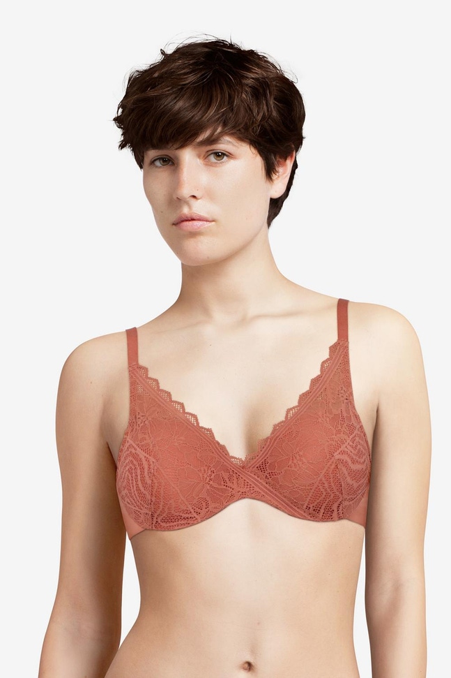 Soutien-gorge avec armatures enveloppant Floral Touch Femilet