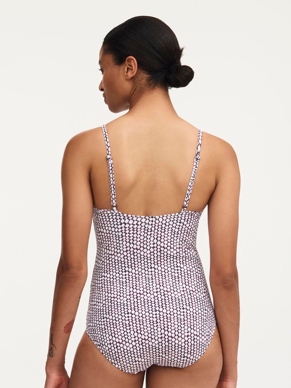 Femilet | Tidra - Maillot de bain 1 pièce sans armature coques plongeant