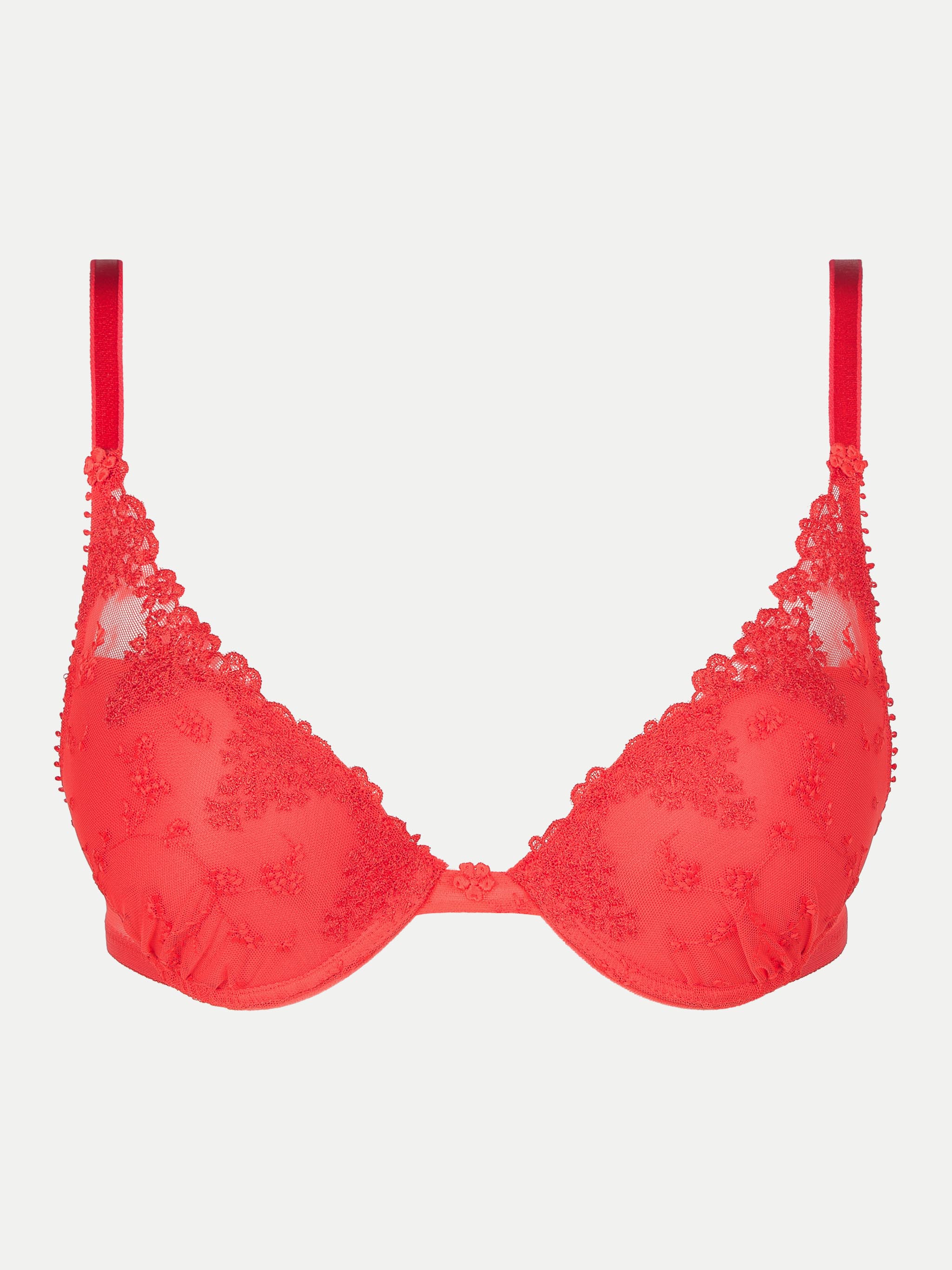 Passionata Passio White Underwire Bra - Lace & Jacquard With Bow Detail, Perfect For Larger Cups - View #4