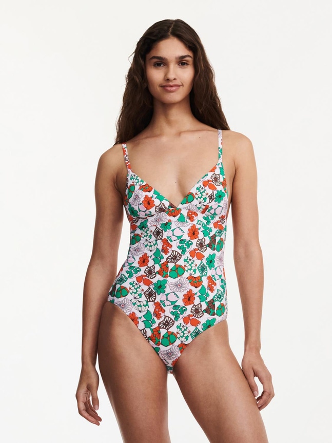 Maillot de bain 1 pièce sans armature plongeant Jaia Passionata