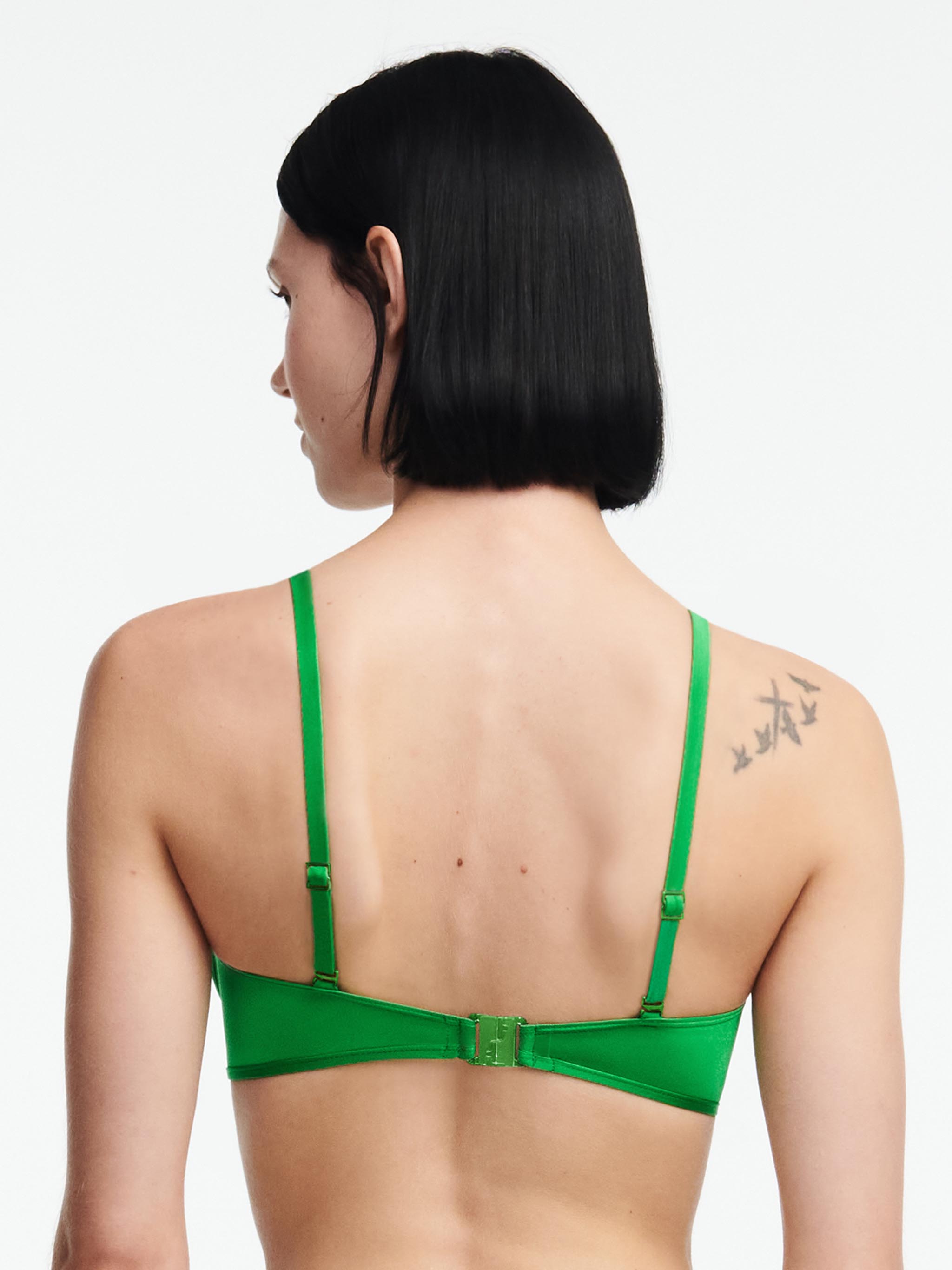 Soutien-gorge triangle paddé vert foncé femme | La Halle Soutien-gorge triangle paddé vert foncé femme | La Halle