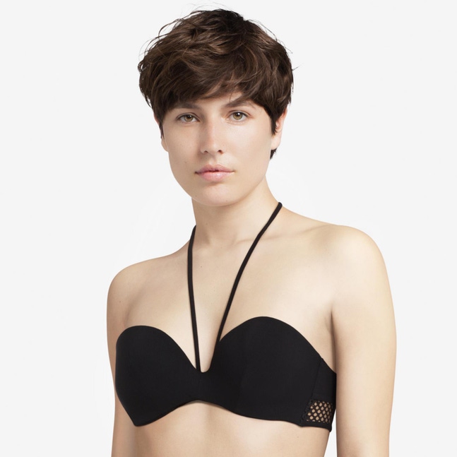 Soutien-gorge bandeau à coques - bretelles amovibles Fishergirl Passionata