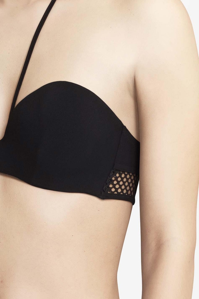 Soutien-gorge bandeau à coques - bretelles amovibles Fishergirl Passionata
