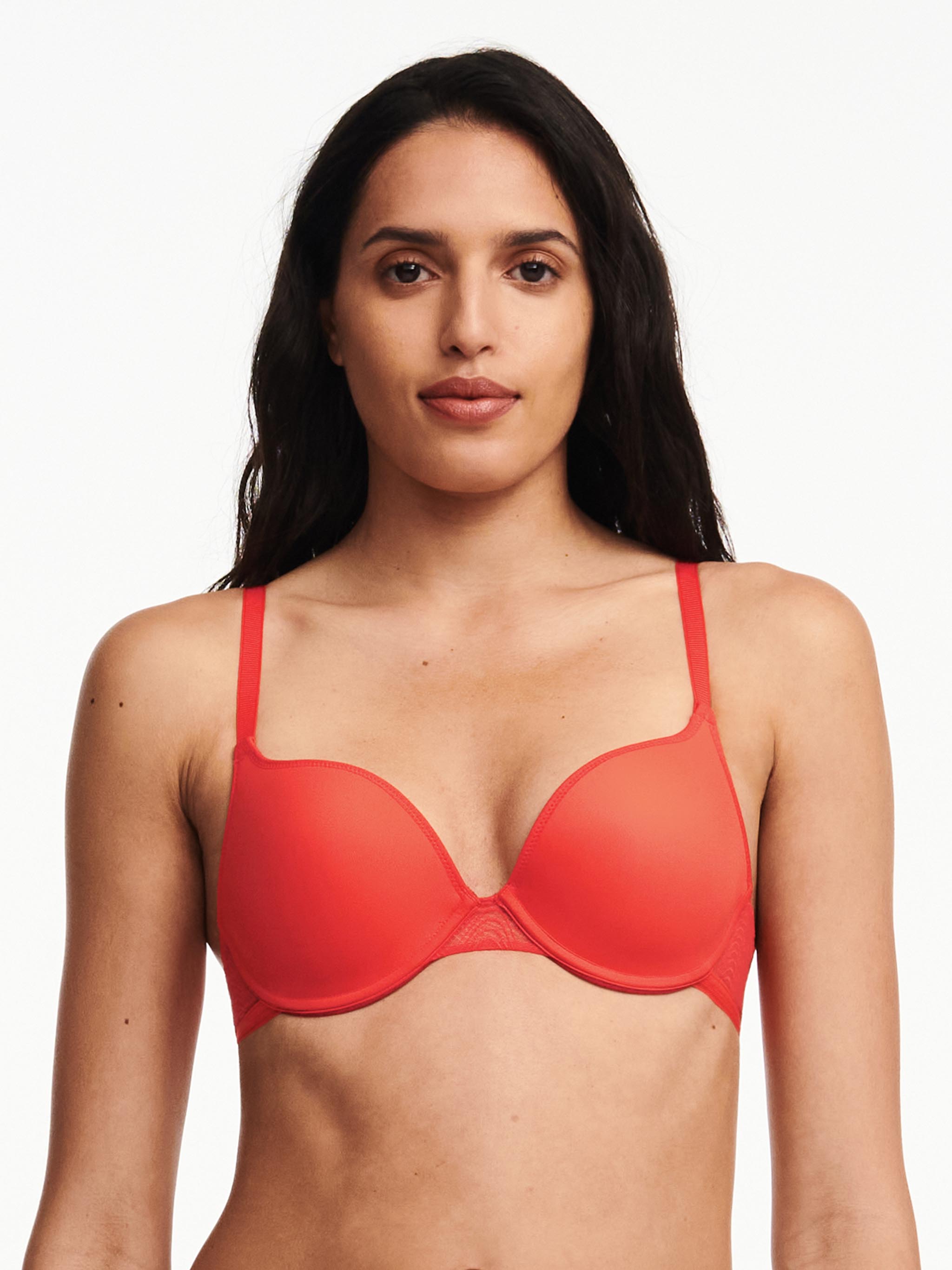 Soutien-gorge Rouge Passion Parah 85B - Style Balconnet, Occasion Très Bon état, Lingerie Sexy