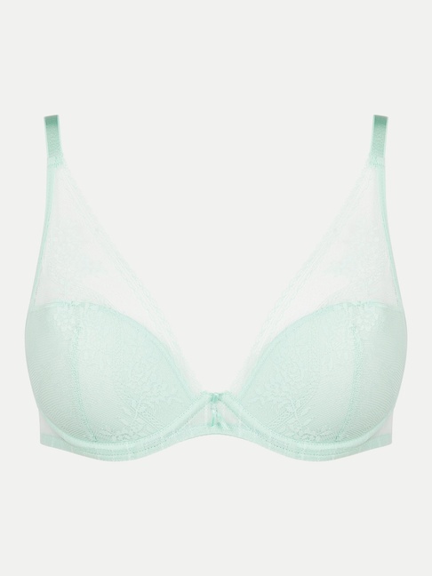 Soutien-gorge sans armature triangle coques - Vert treillis - Only Soutien-gorge sans armature triangle coques - Vert treillis - Only