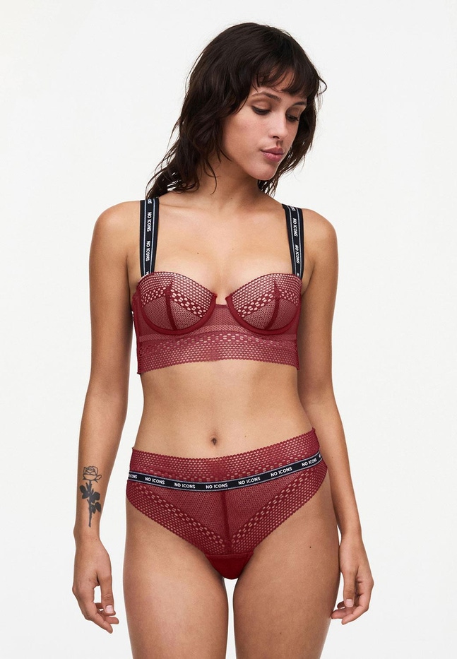 Soutien-gorge bandeau coques No icons CHANTELLE X