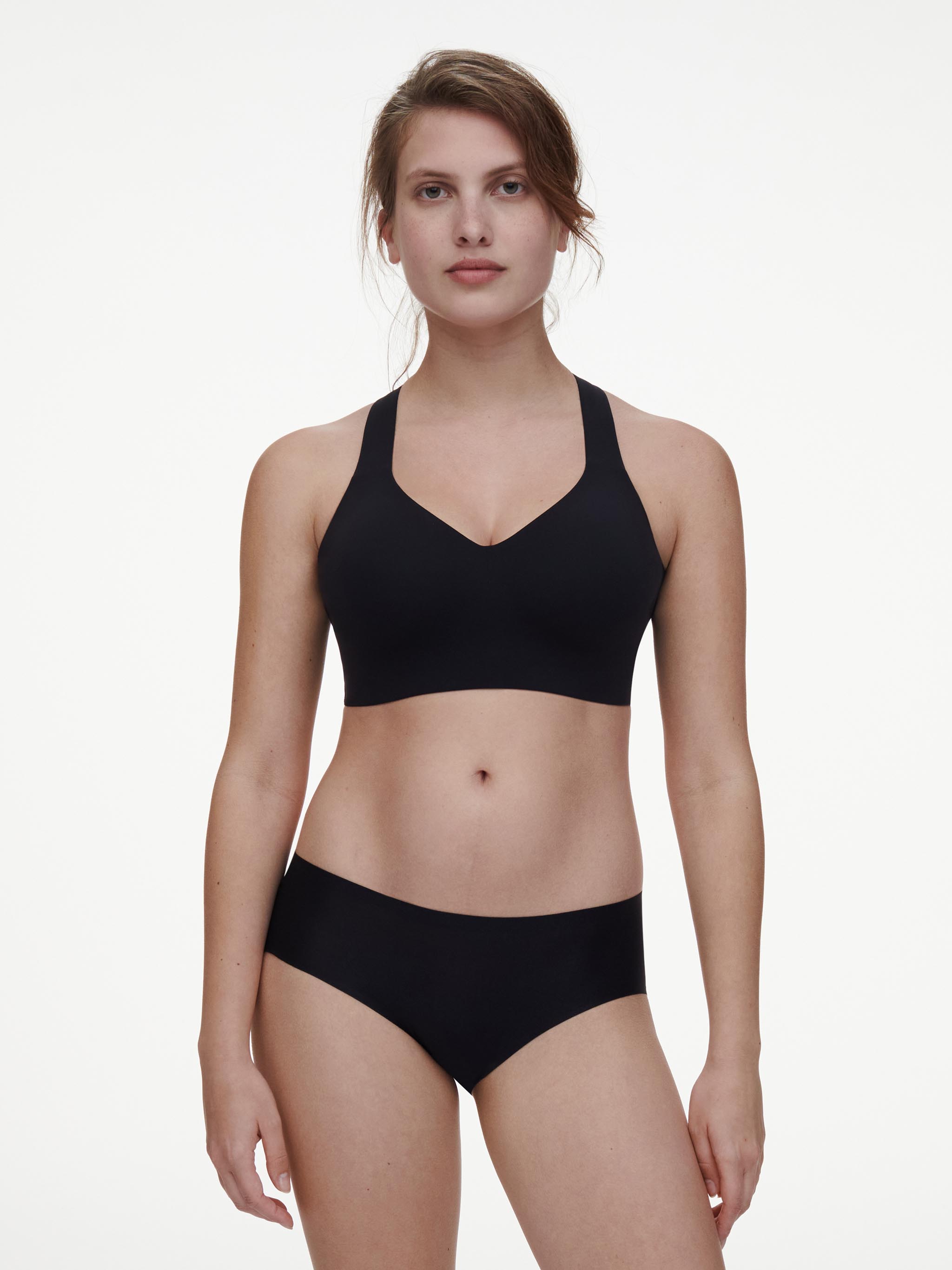 Soutien gorge sport maintien eleve Noir Sport Chantelle