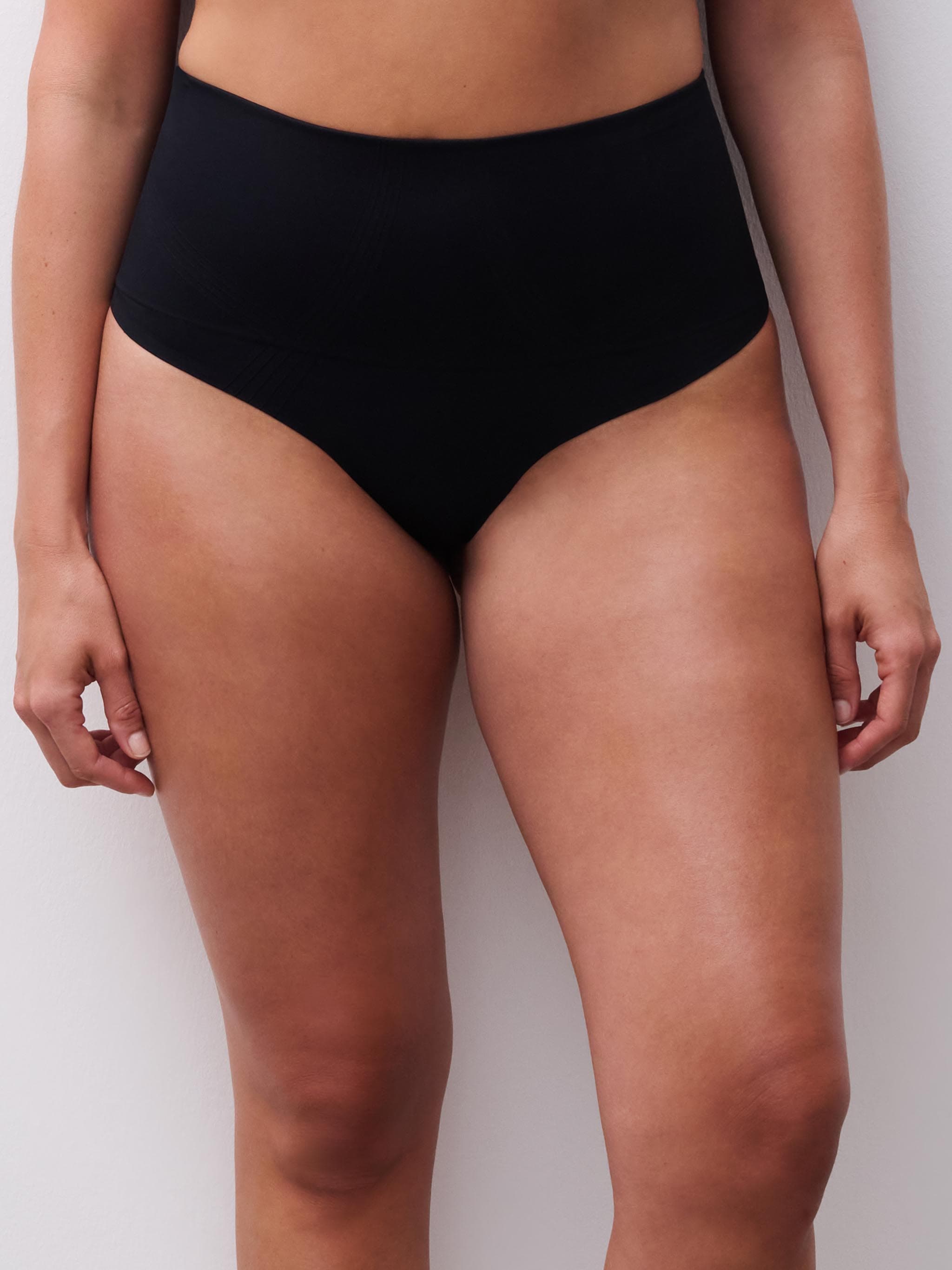 Shaping string met hoge taille - Black