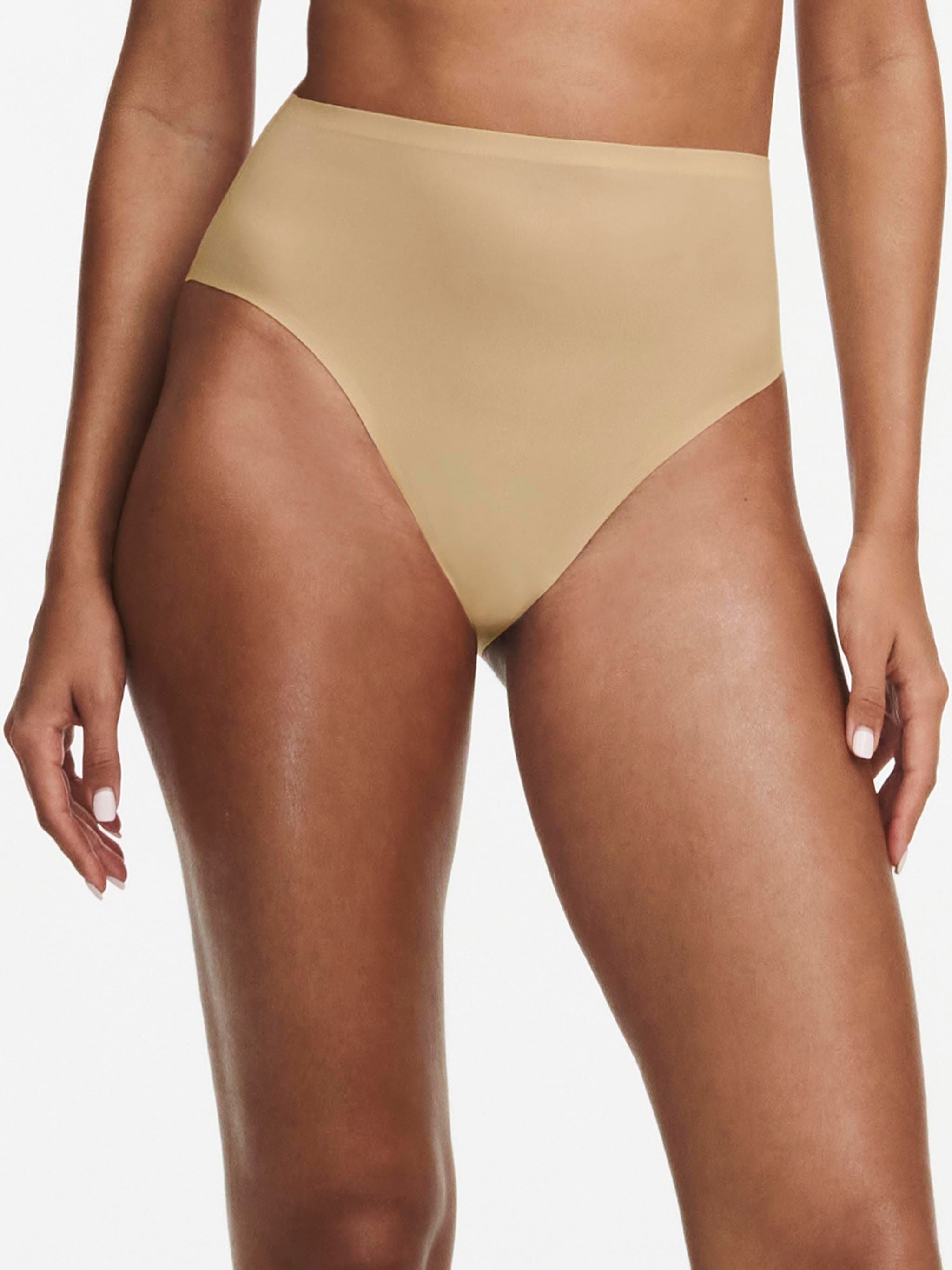 High-cut brief - Nude
