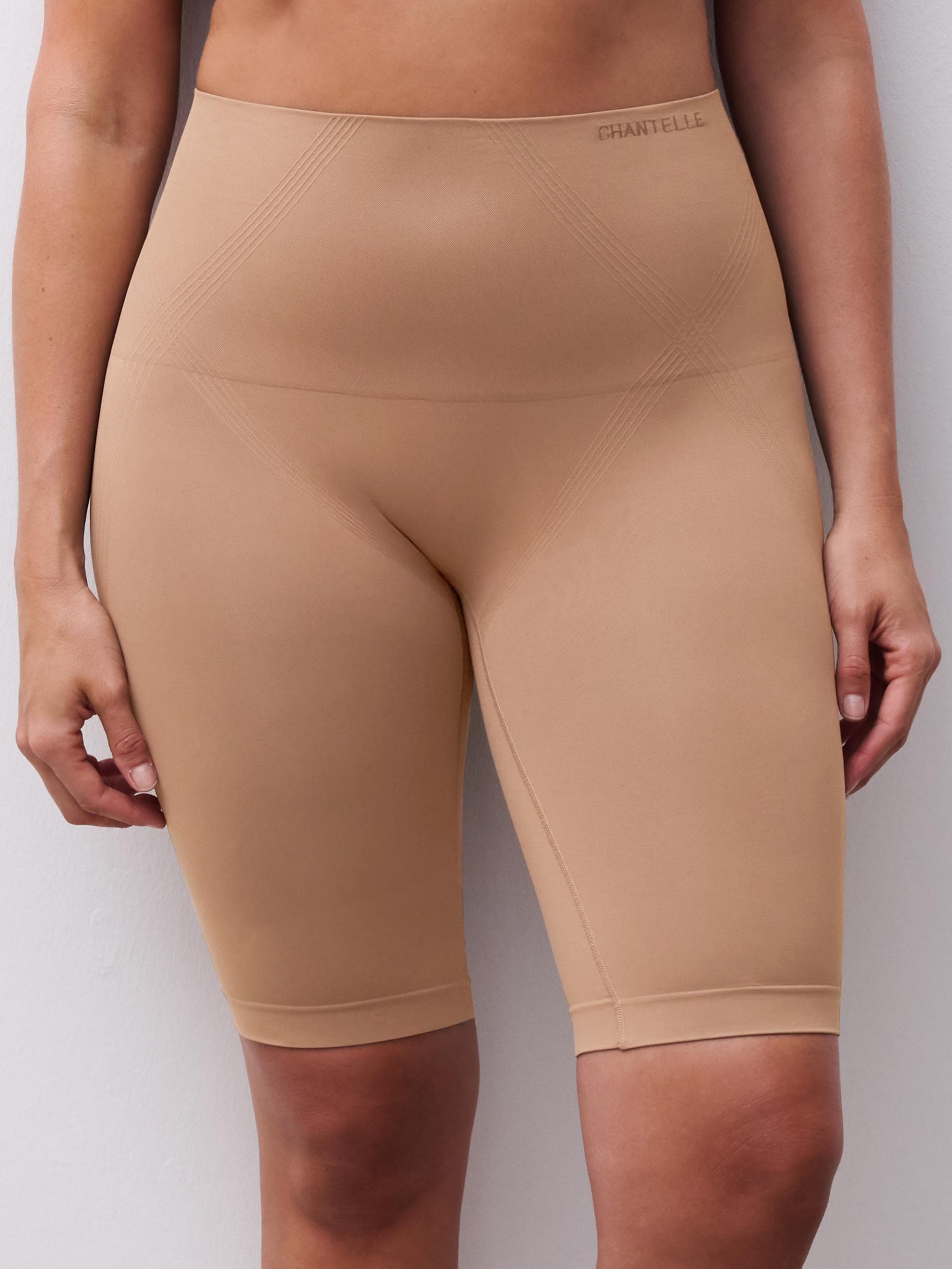 Long shapewear panty - Terracotta