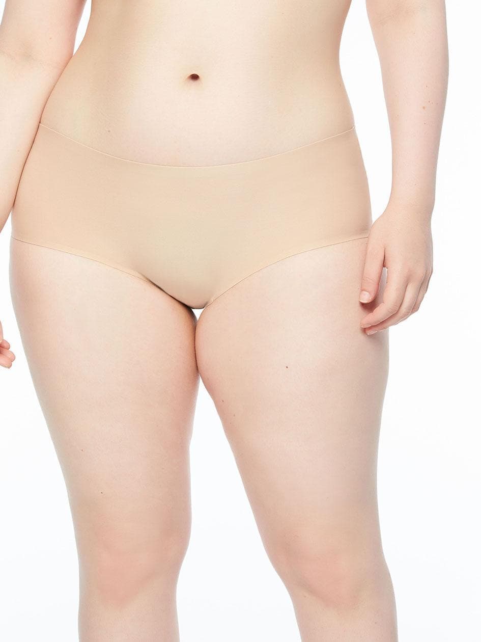 Plus size hipster - Nude