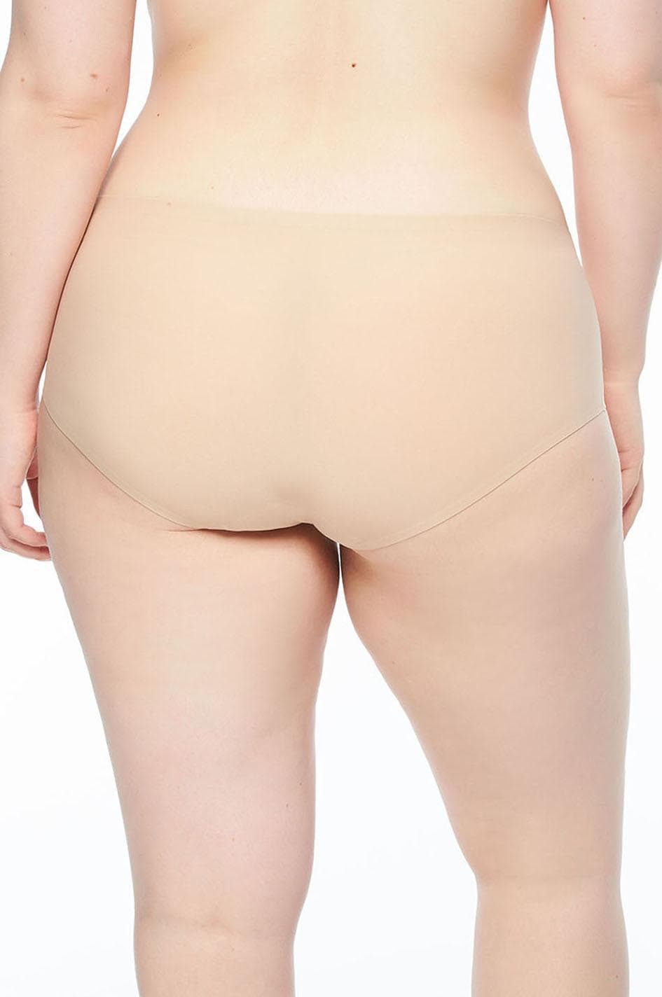 Plus size hipster - Nude