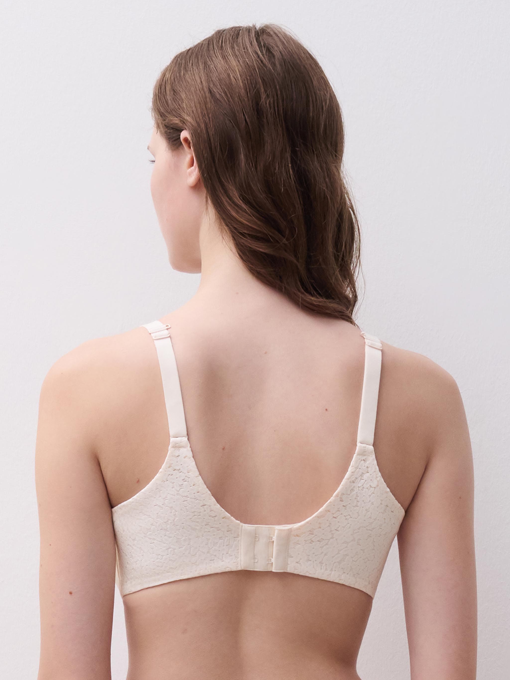 Full coverage t-shirt bra - Talc
