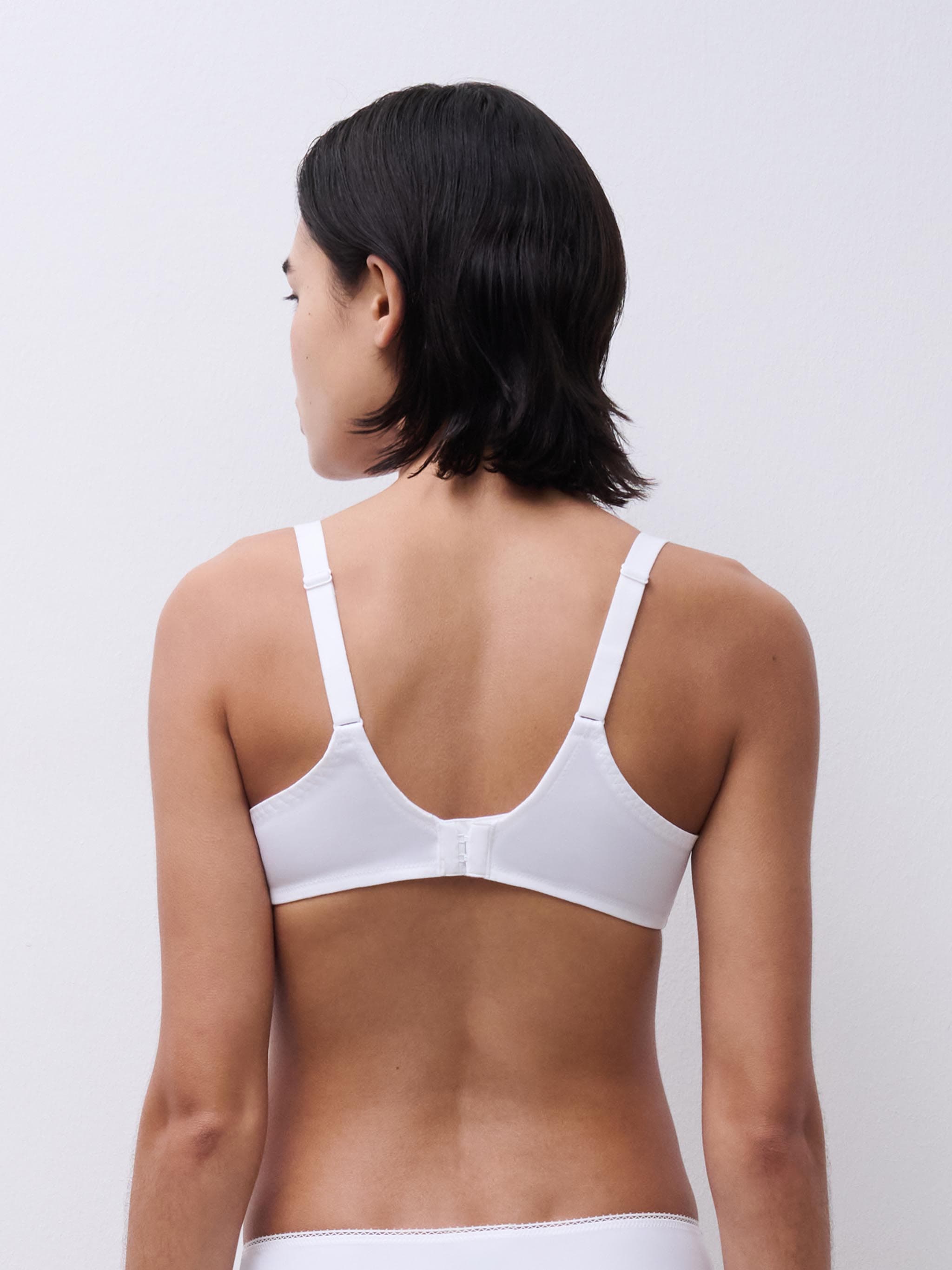 Full coverage bra - White