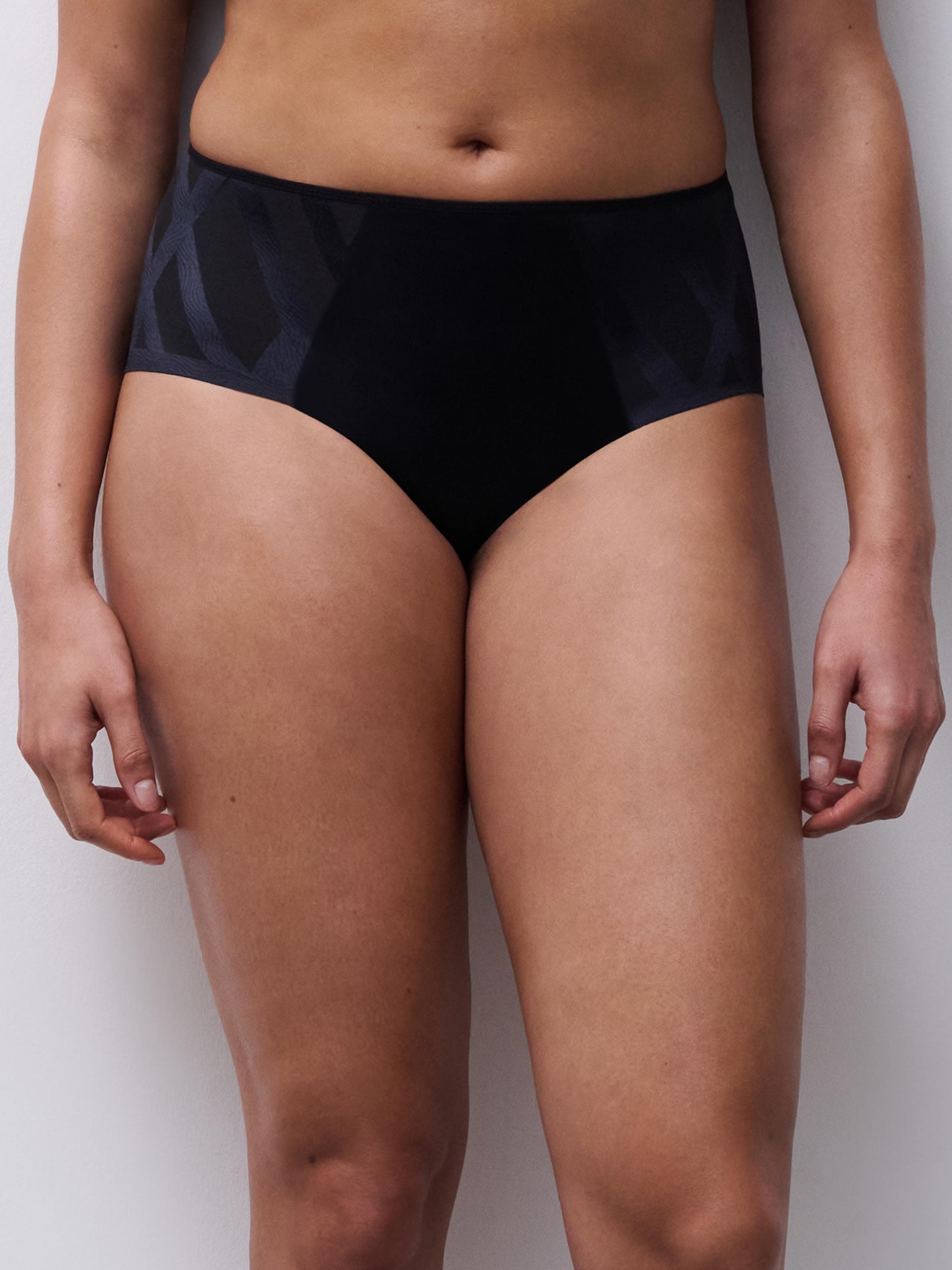 High-waisted brief - Black