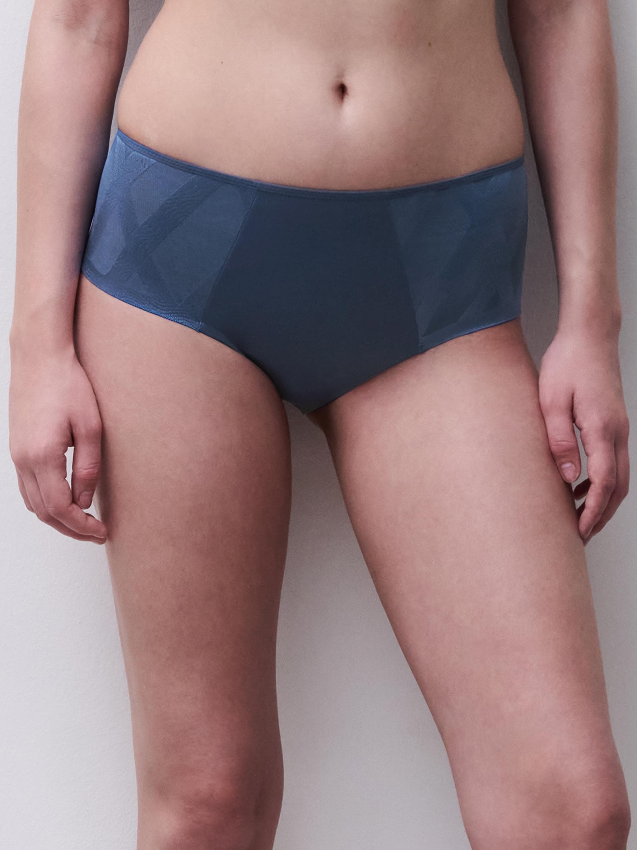 High-waisted brief - Jeans