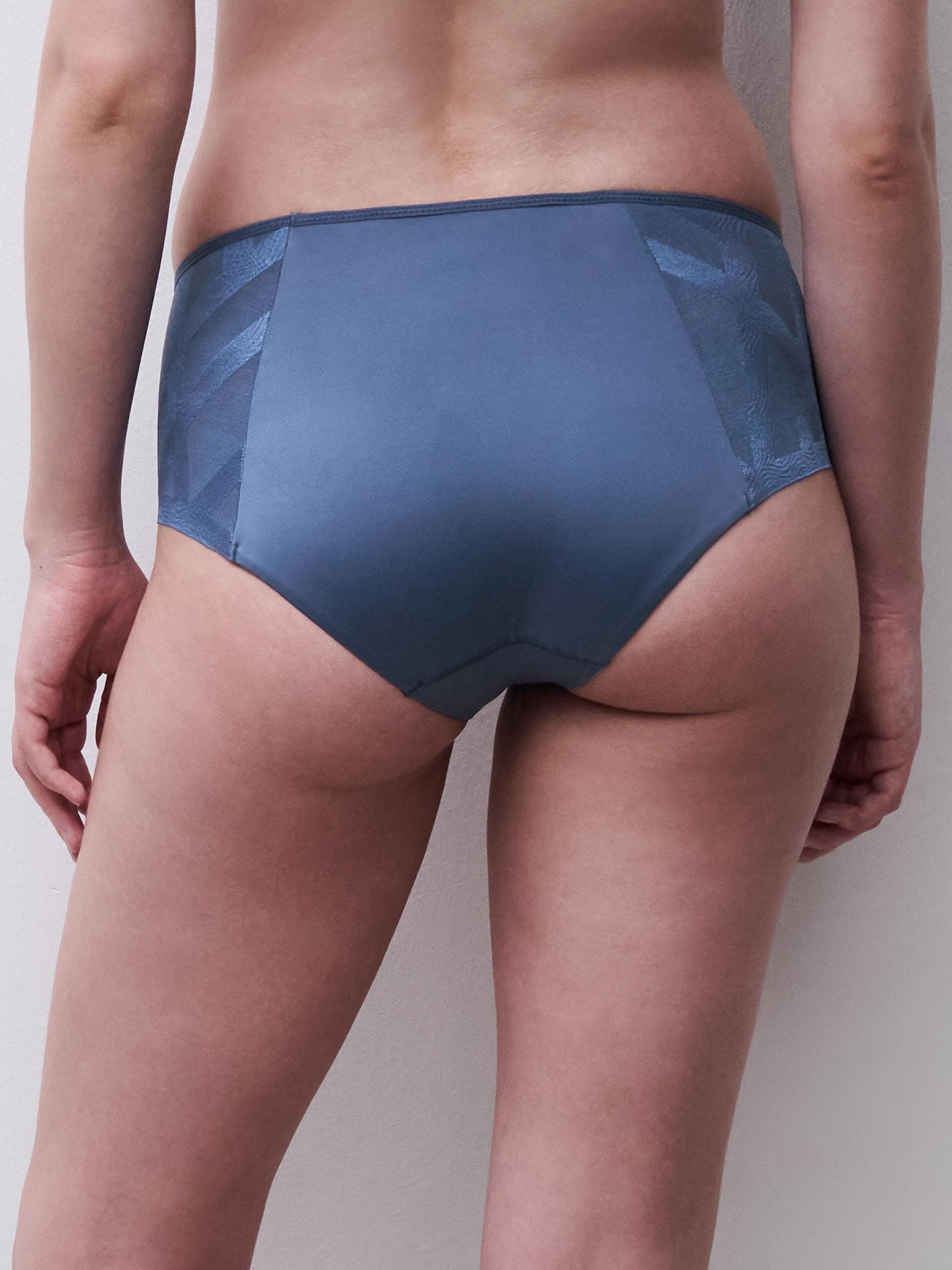 High-waisted brief - Jeans