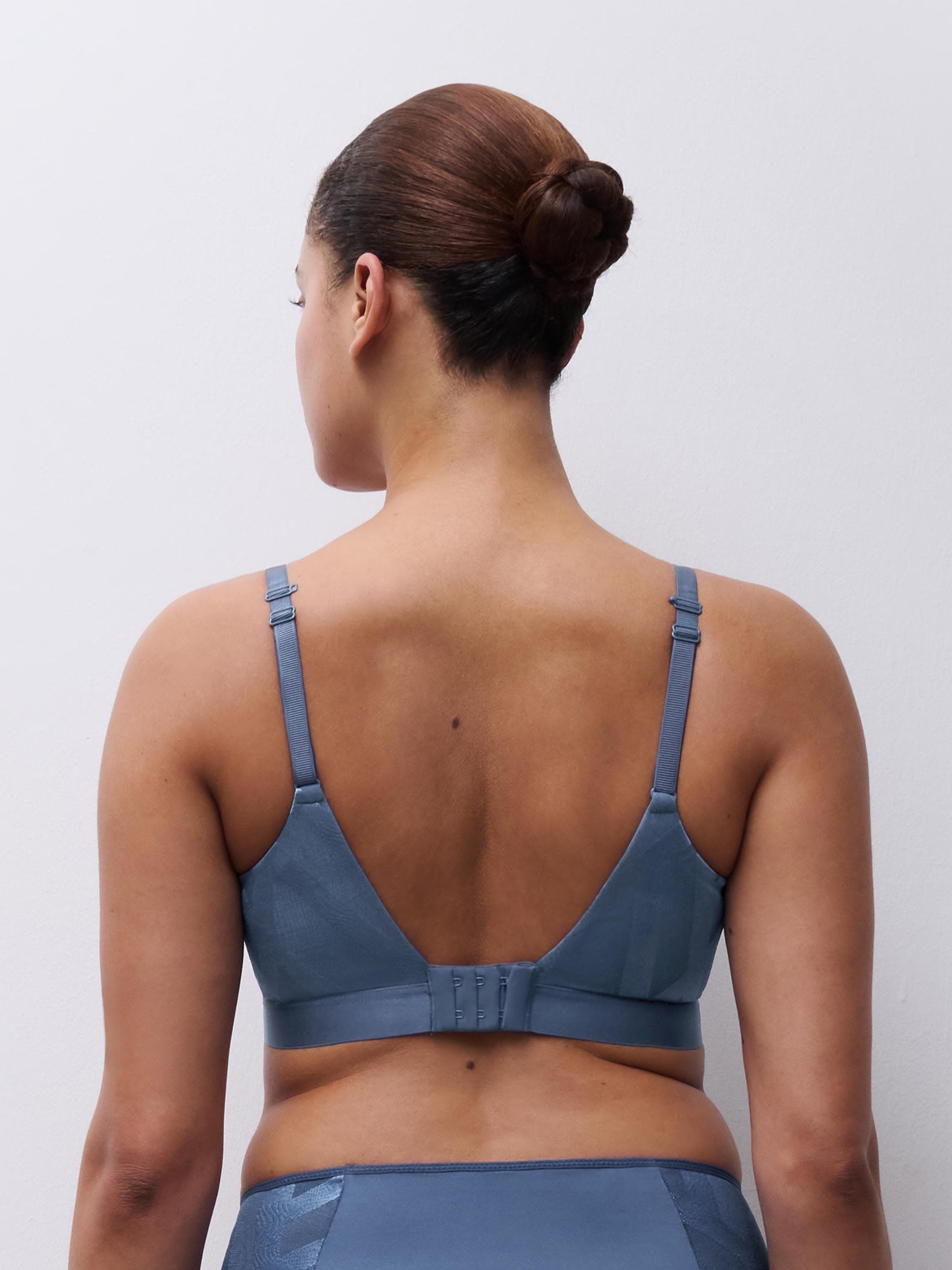 Wireless support bra - Jeans