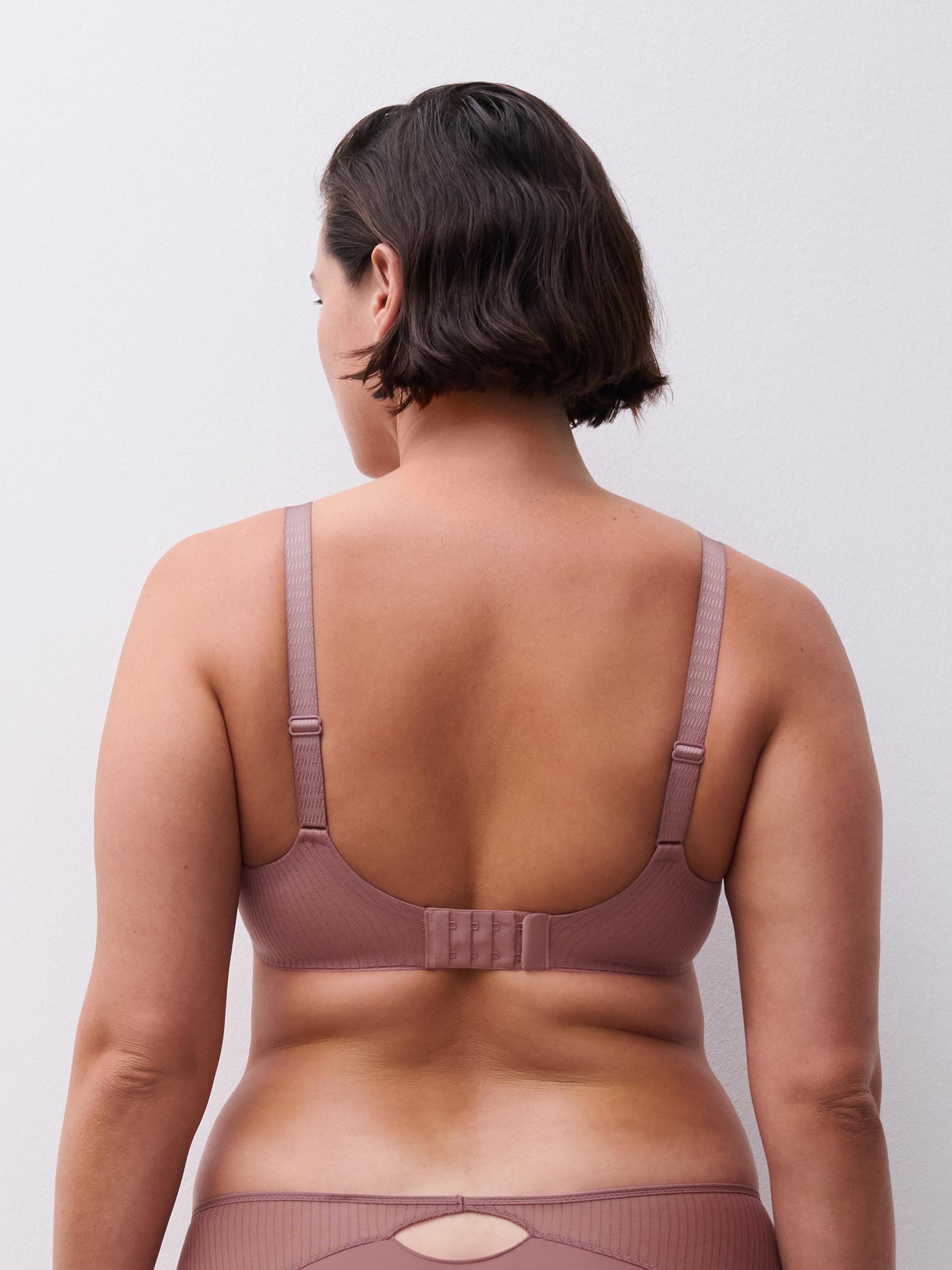 Full coverage bra - Wood rose