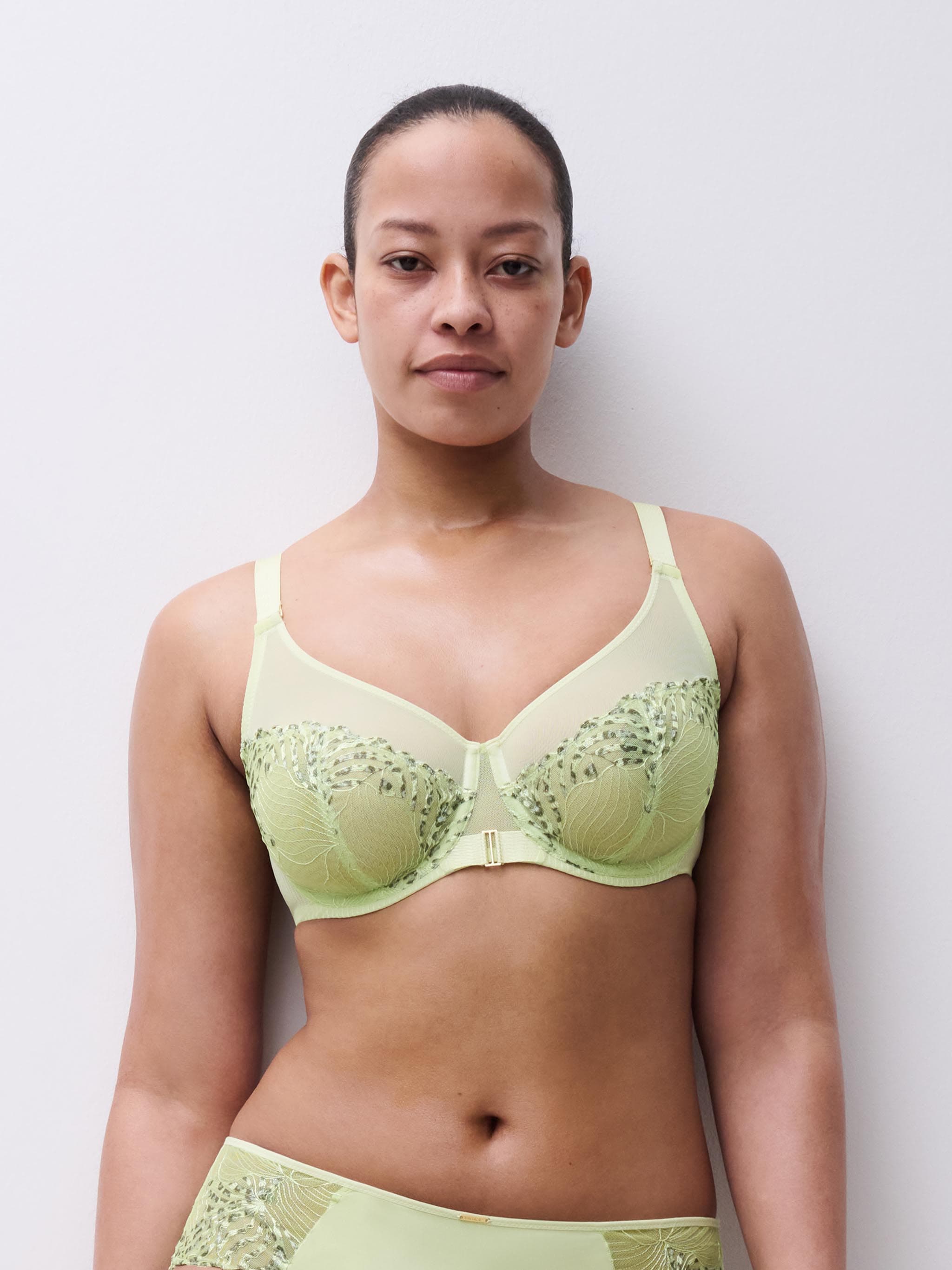 Full coverage bra - Wild pistachio