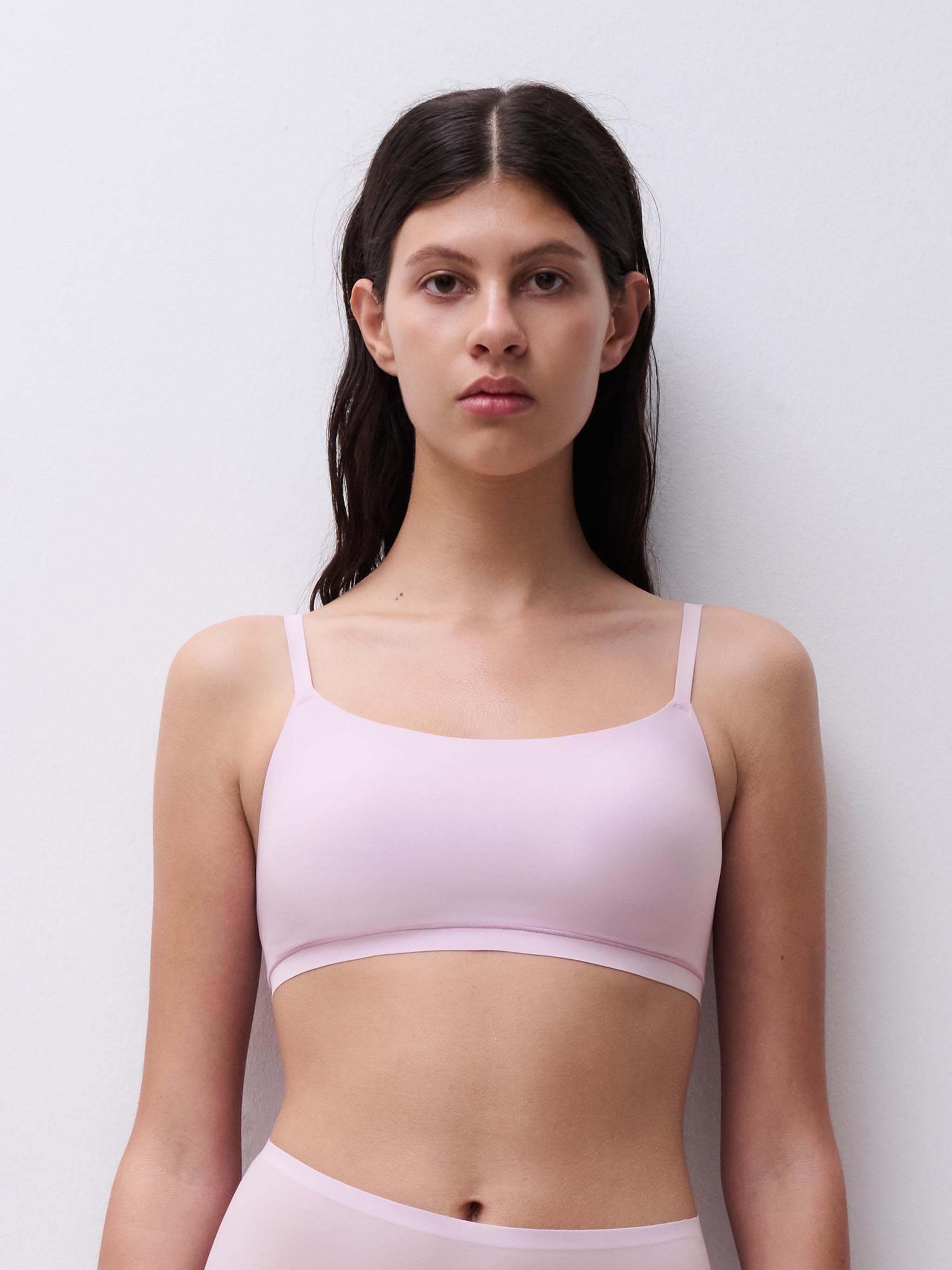 Bralette with moulded cups