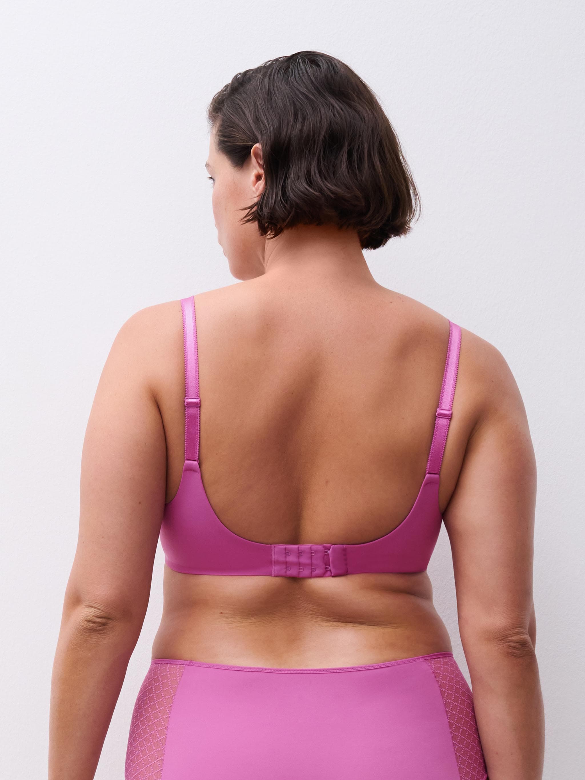Molded full coverage bra - Rosebud