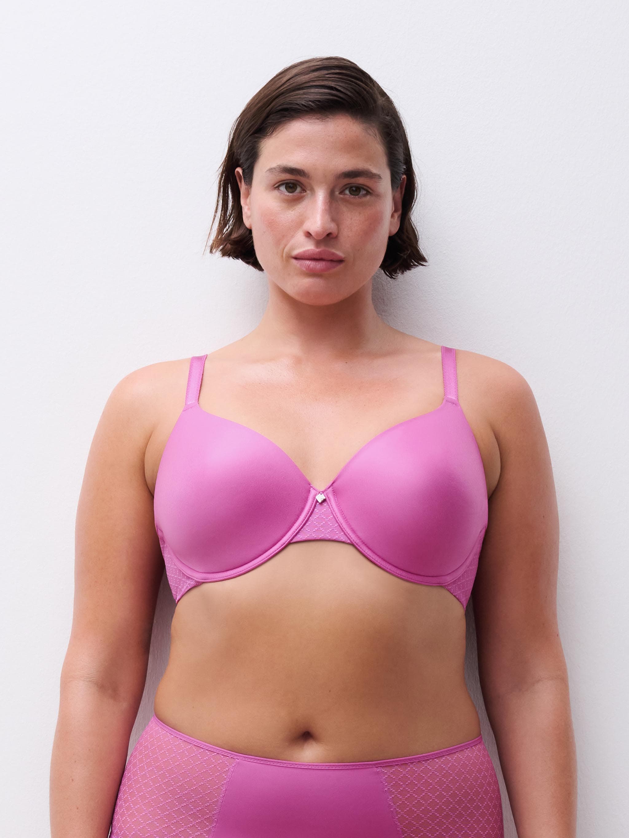 Full coverage t-shirt bra - Rosebud