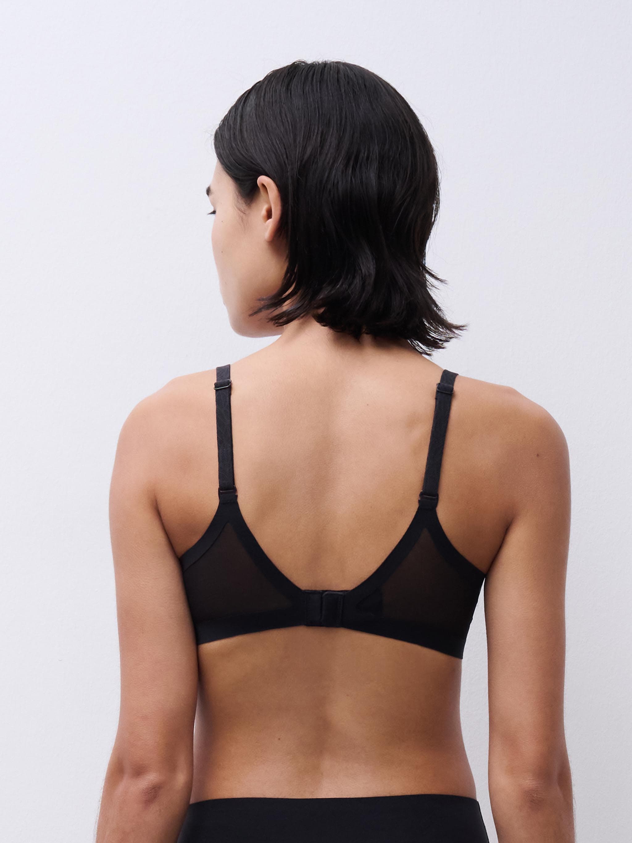 Molded full coverage bra - Black