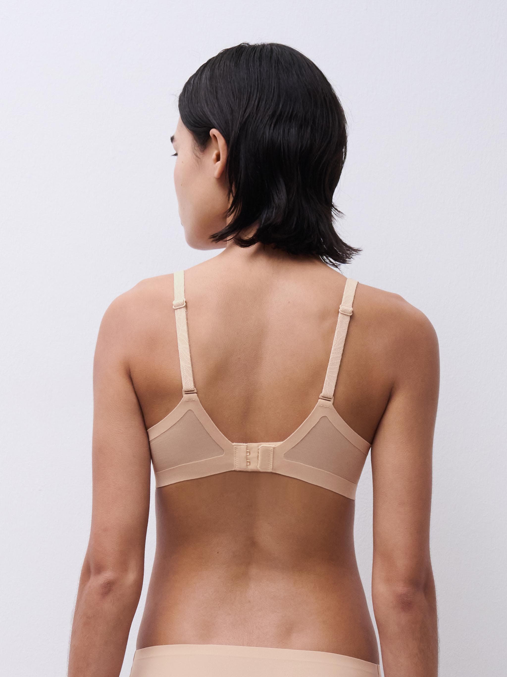 Full coverage moulded spacer bra - Golden Beige