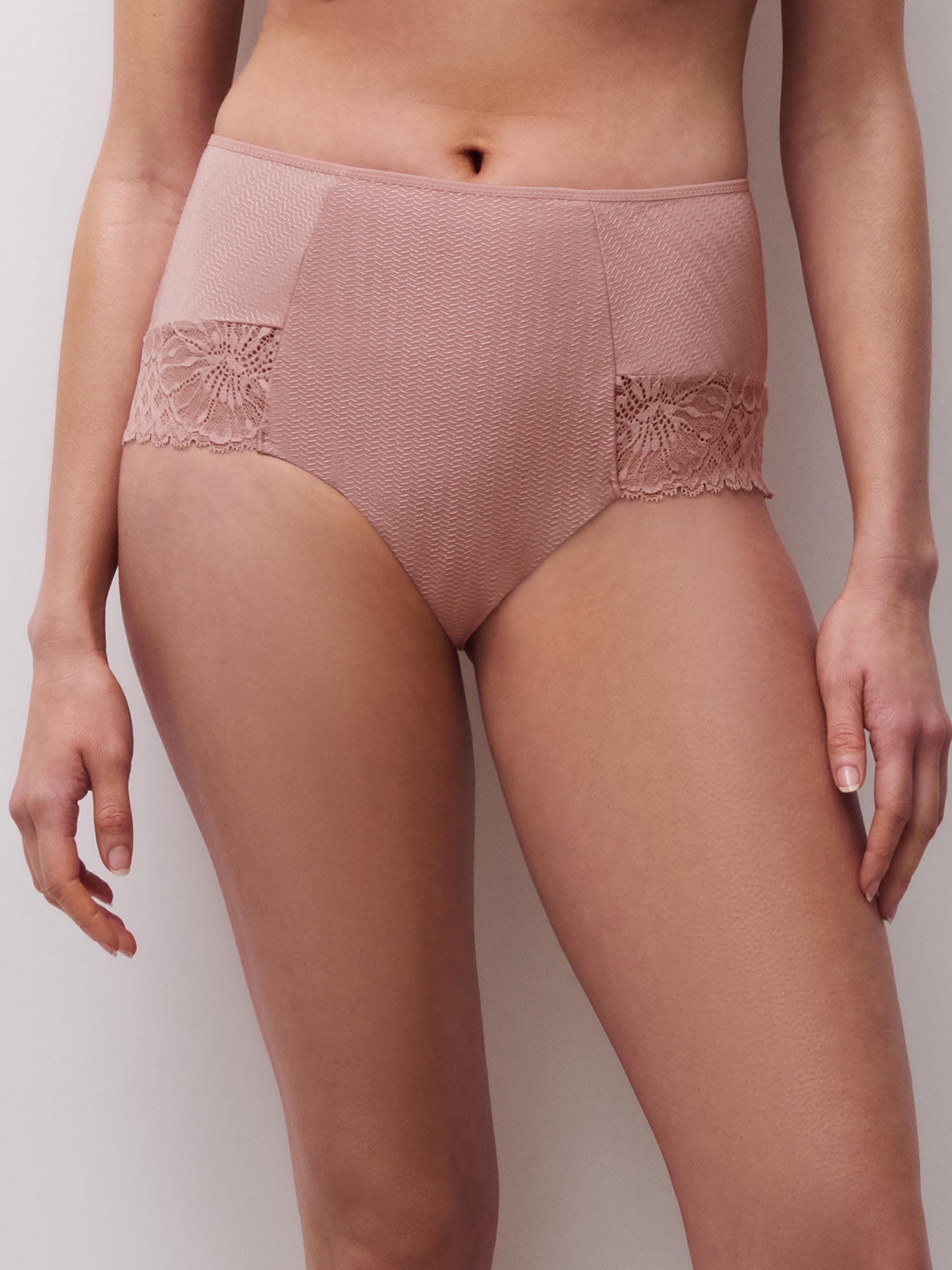 High-waisted brief - Light pink