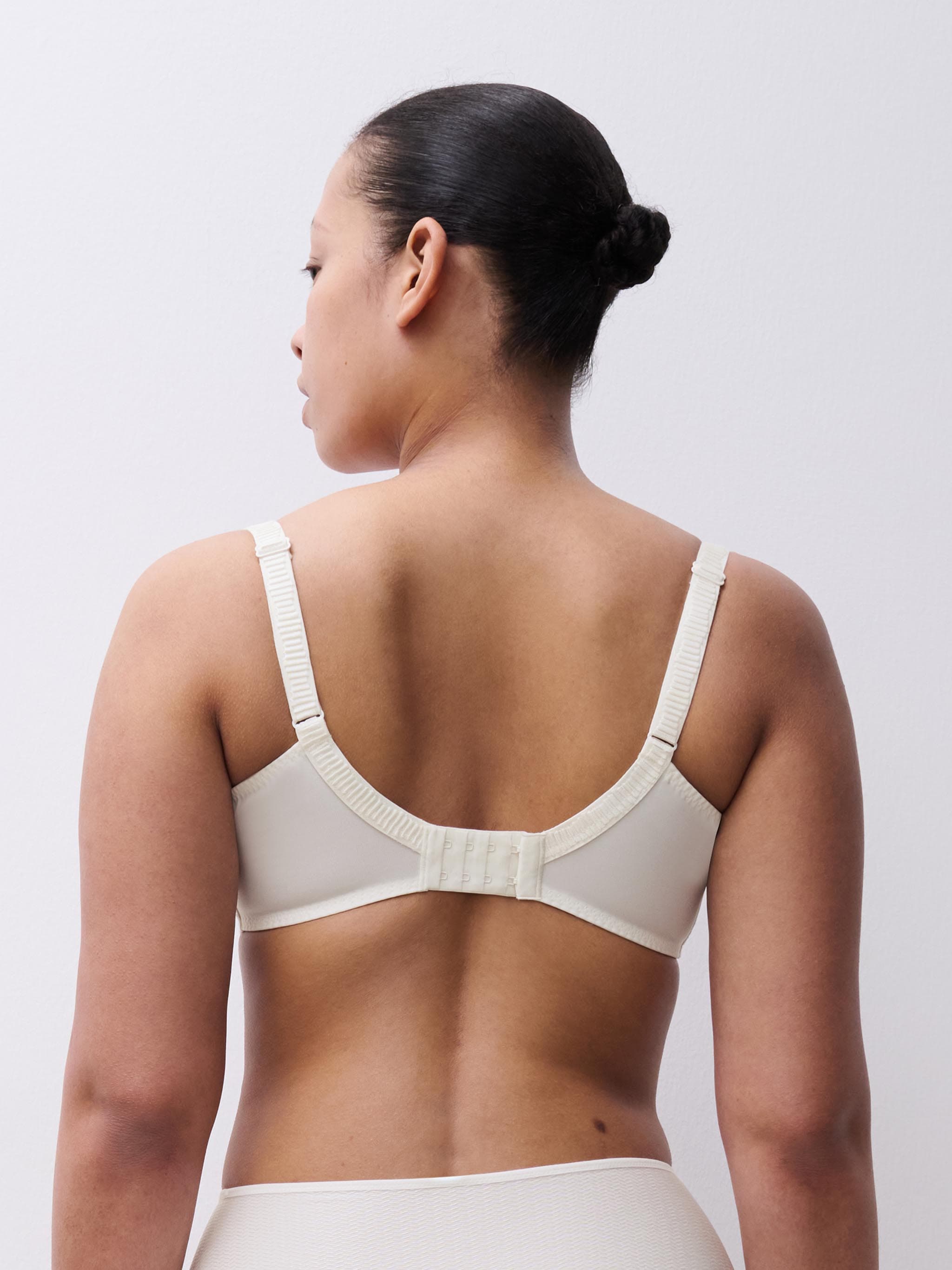Full coverage bra - Milk