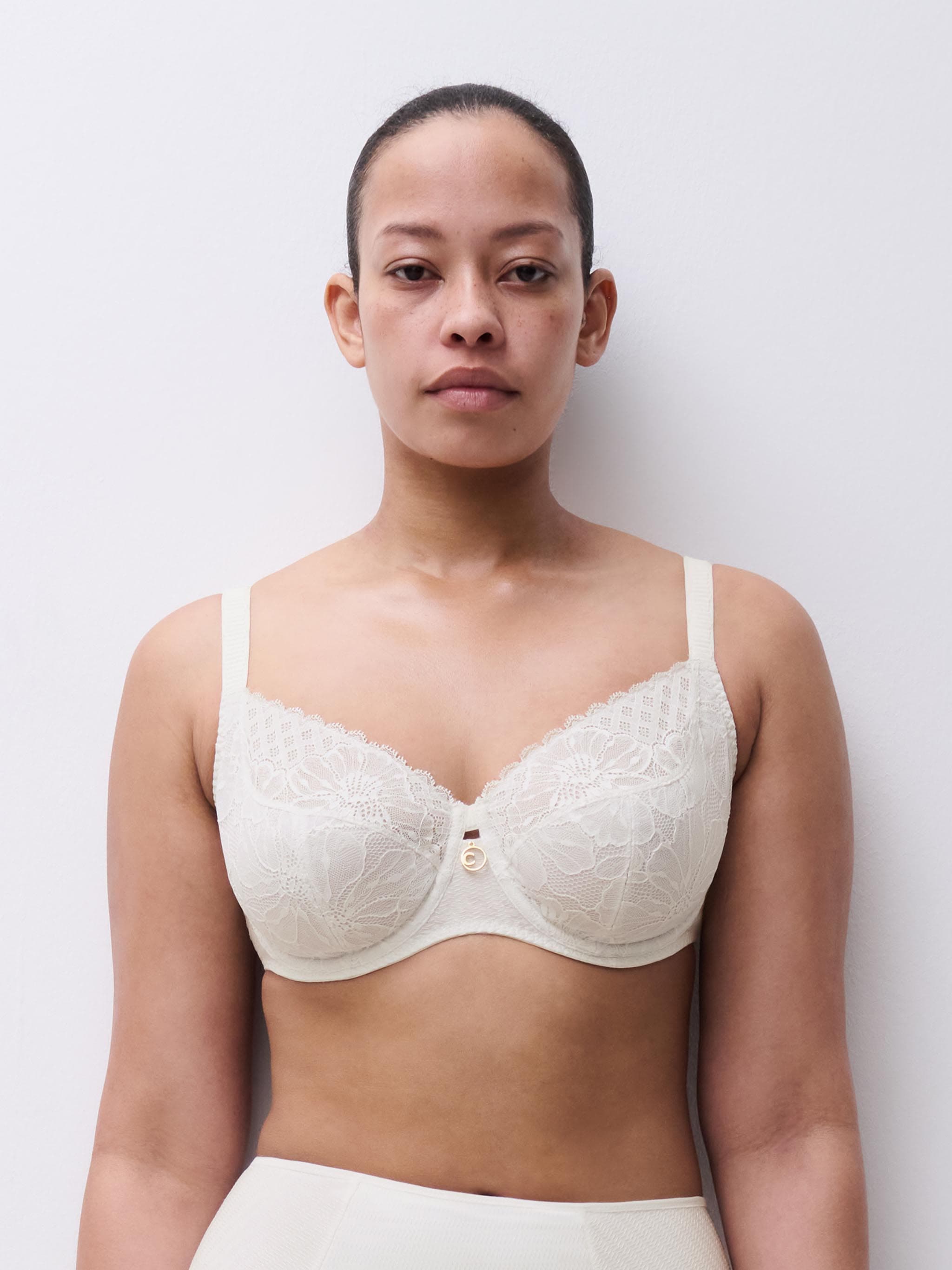 Full coverage bra - Milk