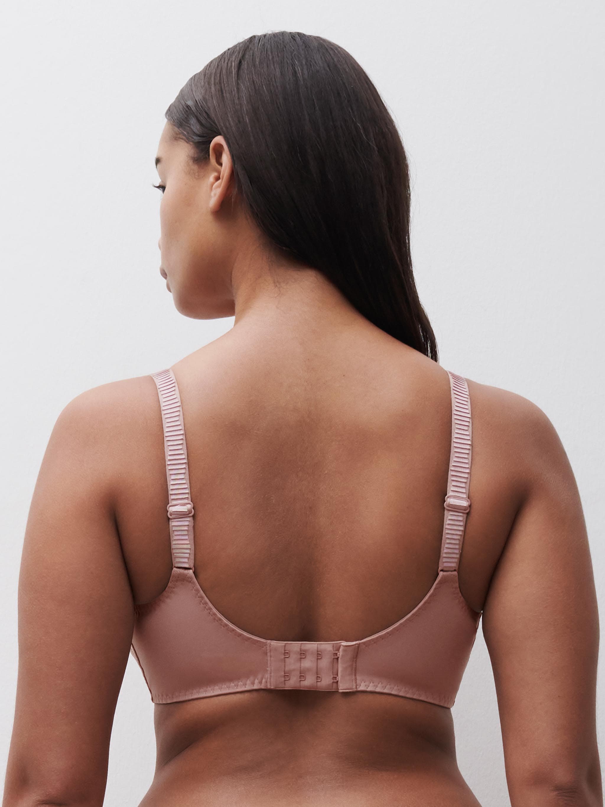 Wireless support bra - Light pink
