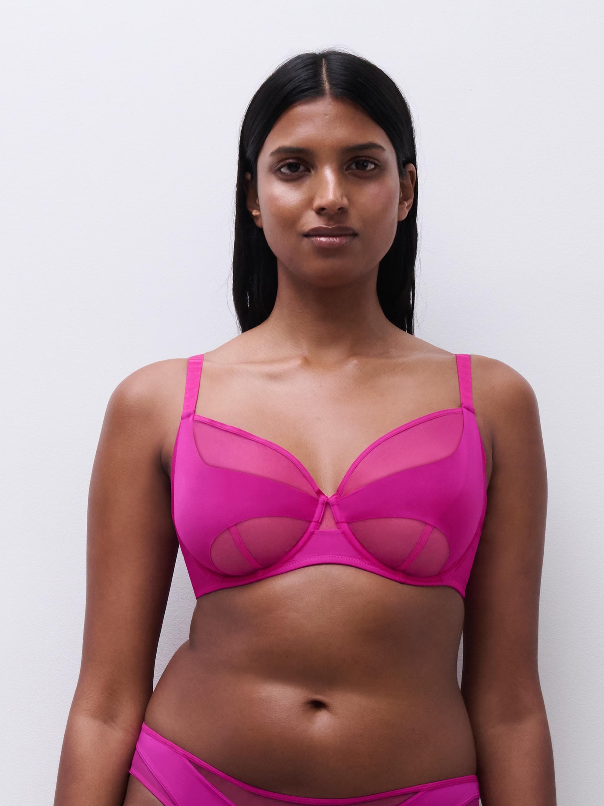 Full coverage bra - Fushia London