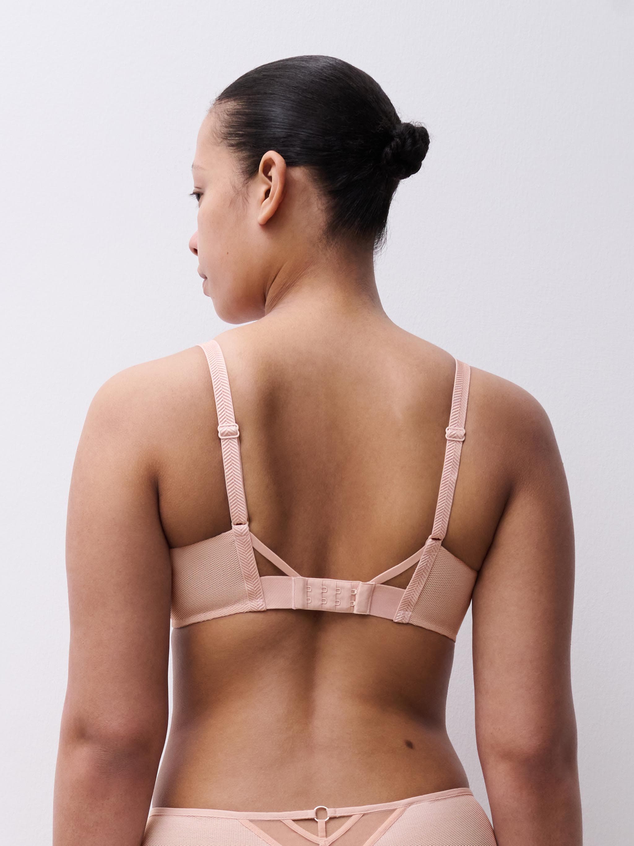 Full coverage bra - Nude camaïeu