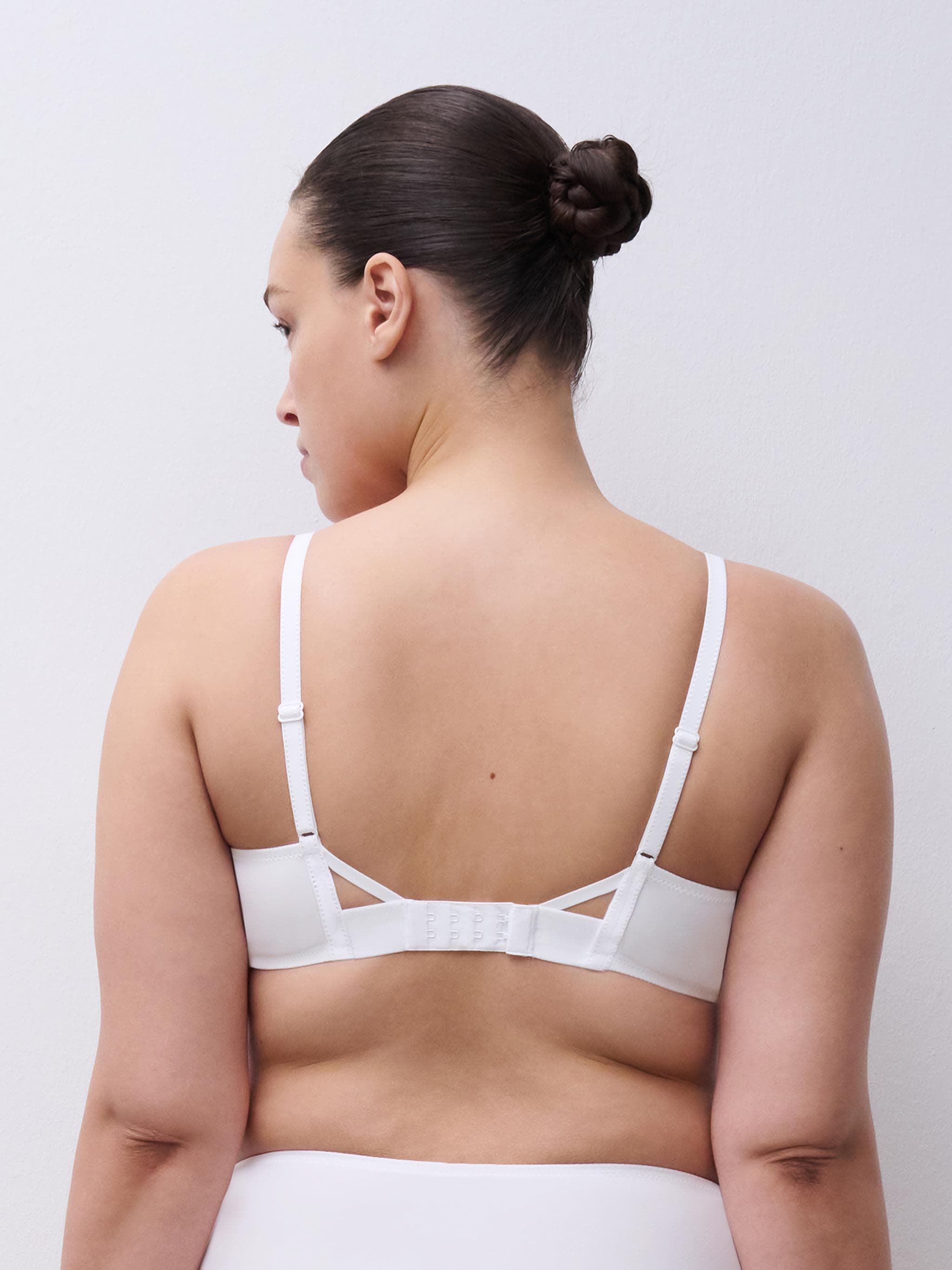 Full coverage bra - White