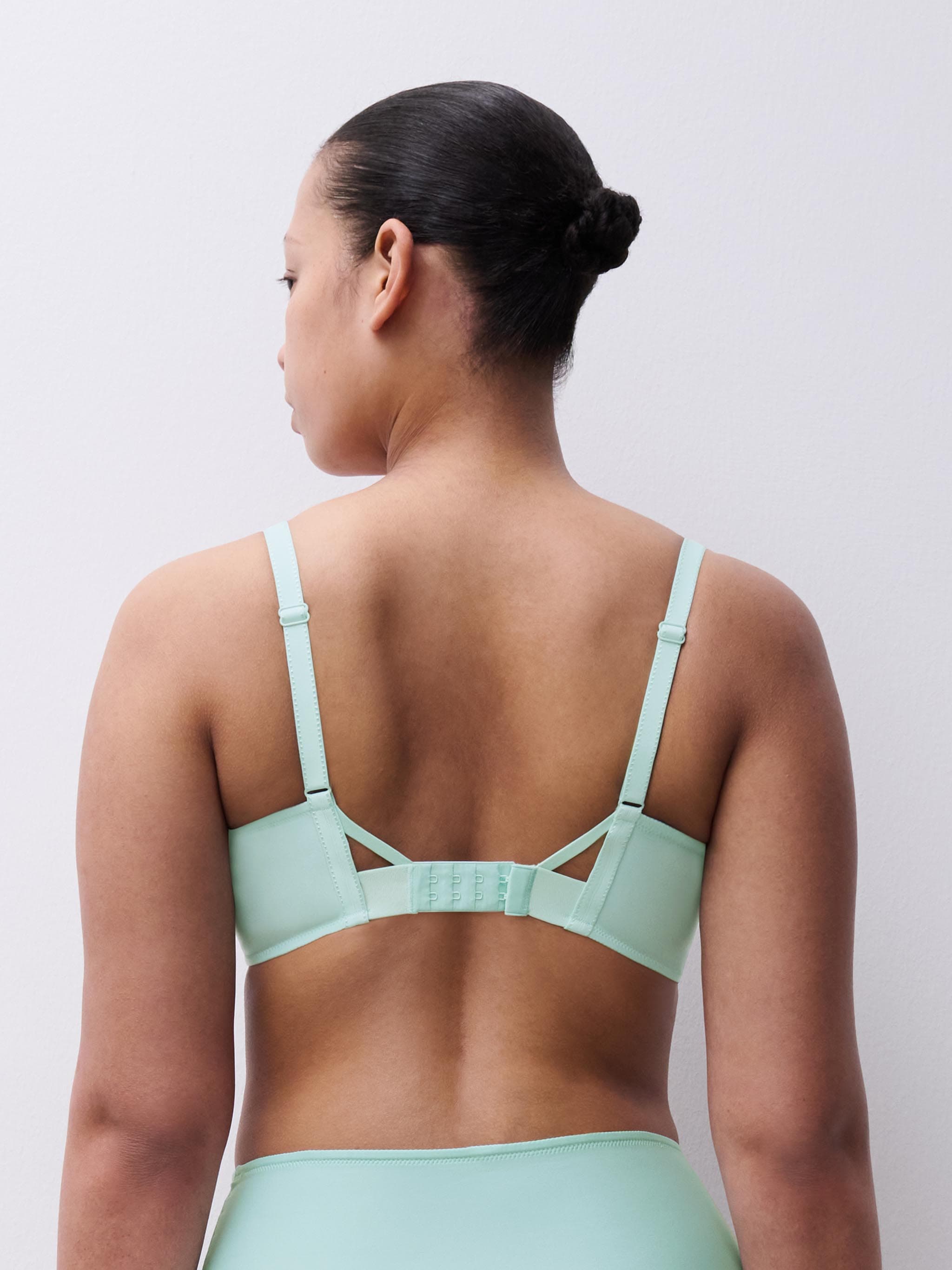 Full coverage bra - Nile Green