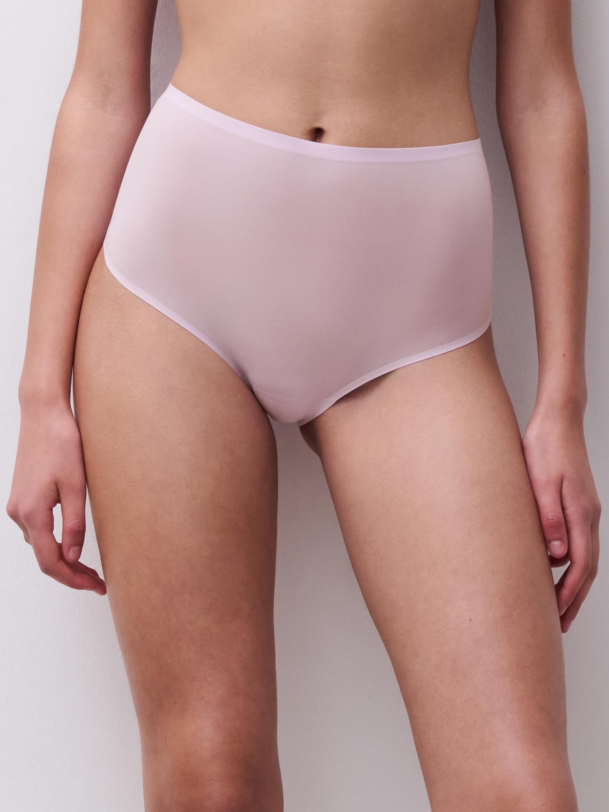 High-waisted brief - Mauve