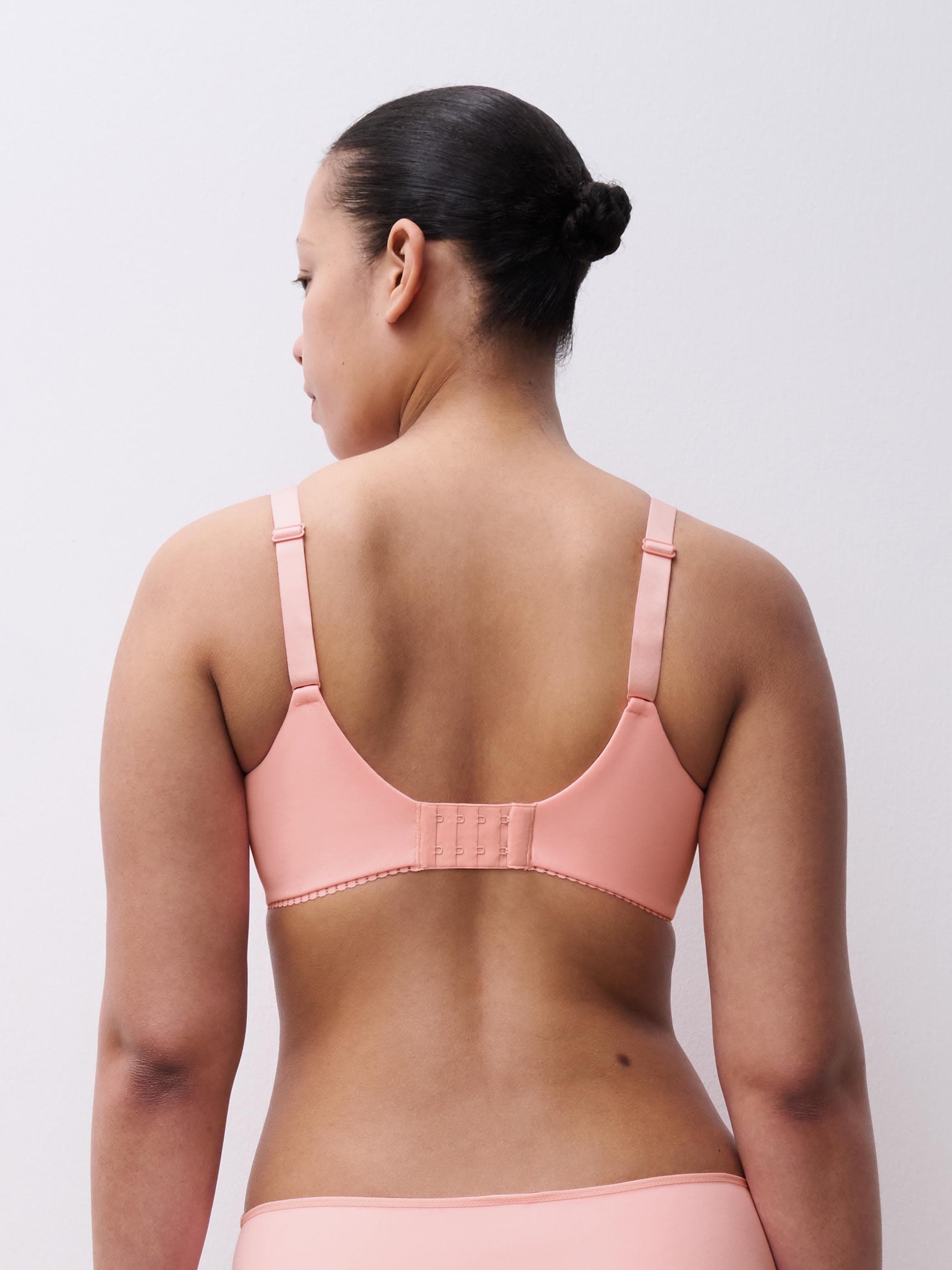 Full coverage bra - Fluor Pink