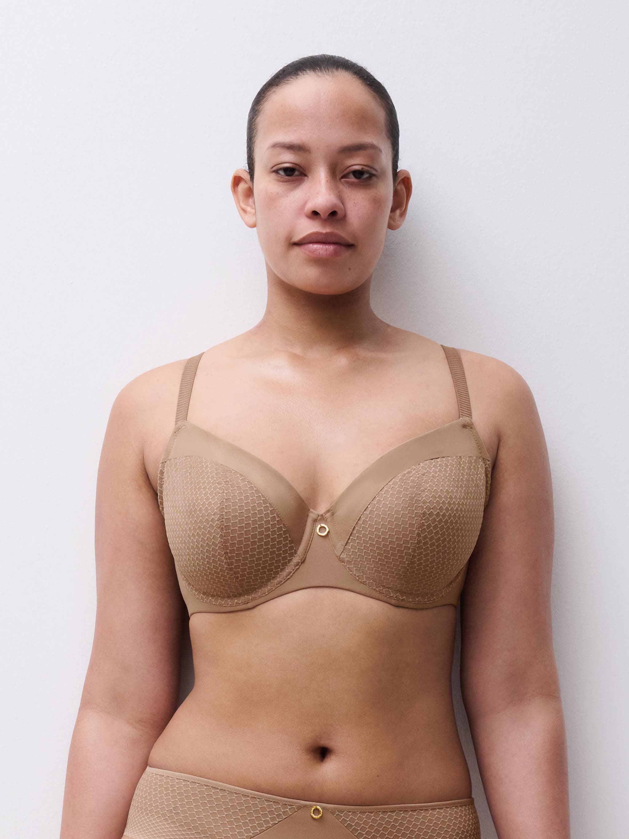 Full coverage bra - Coffee Latte