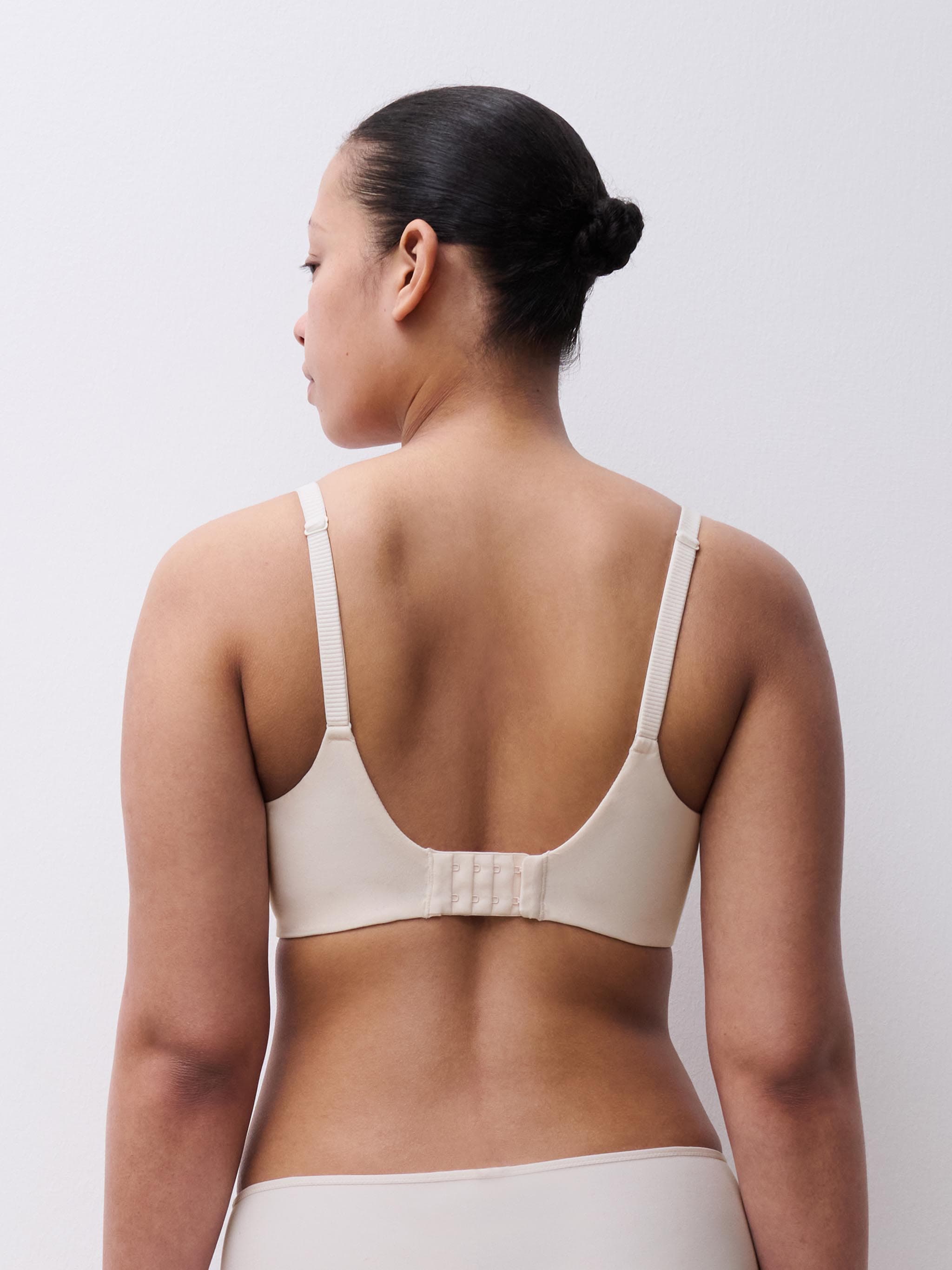 Full coverage bra - Talc
