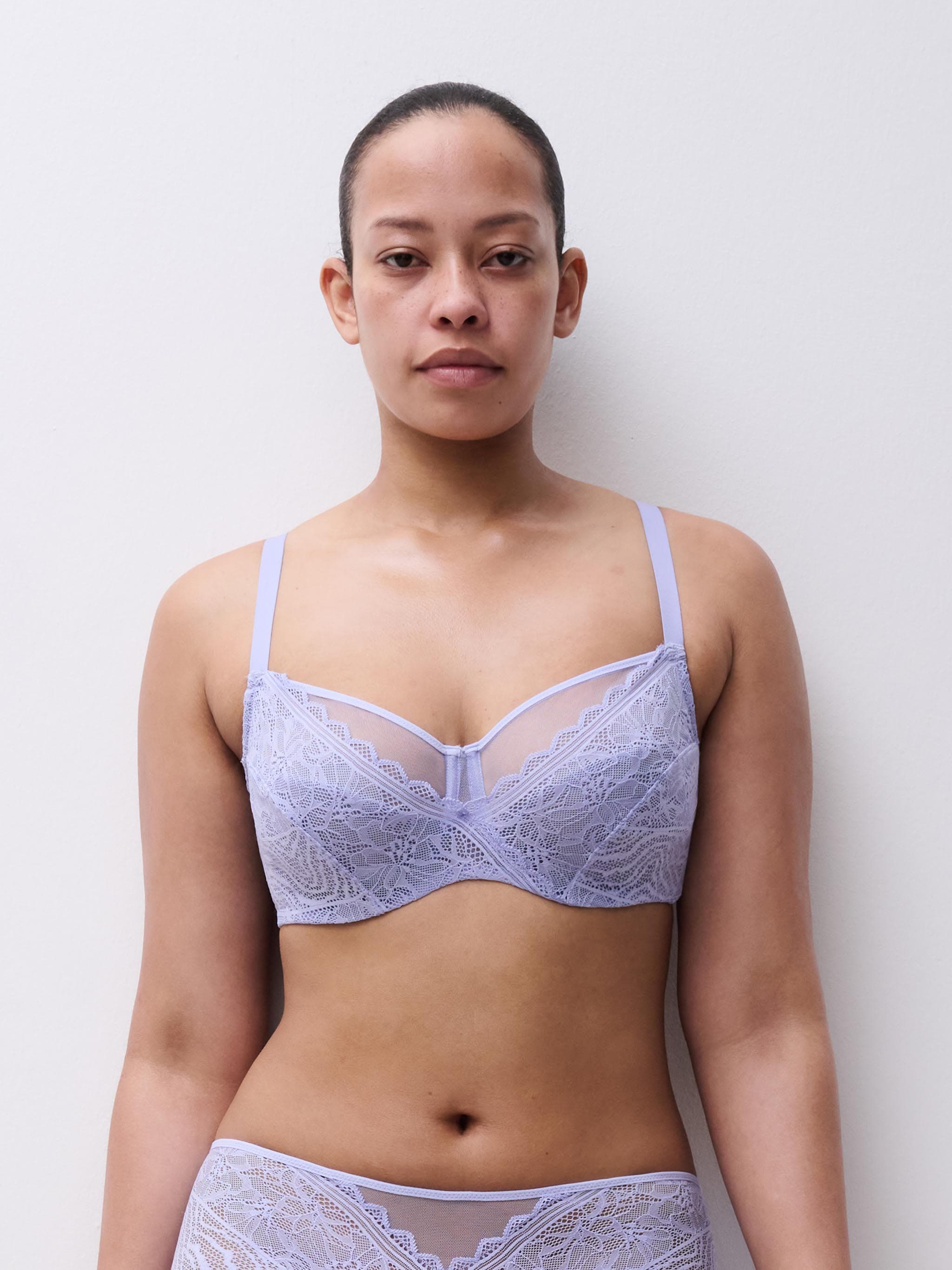 Full coverage bra - Thistle