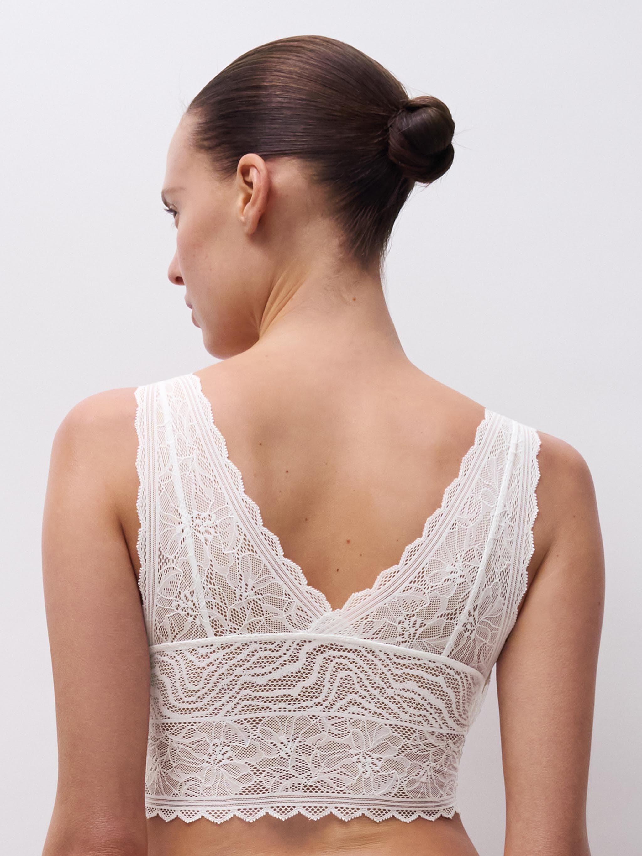 Wireless foam bra - Milk