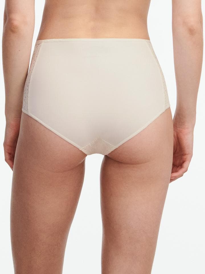 High-waisted brief - Talc